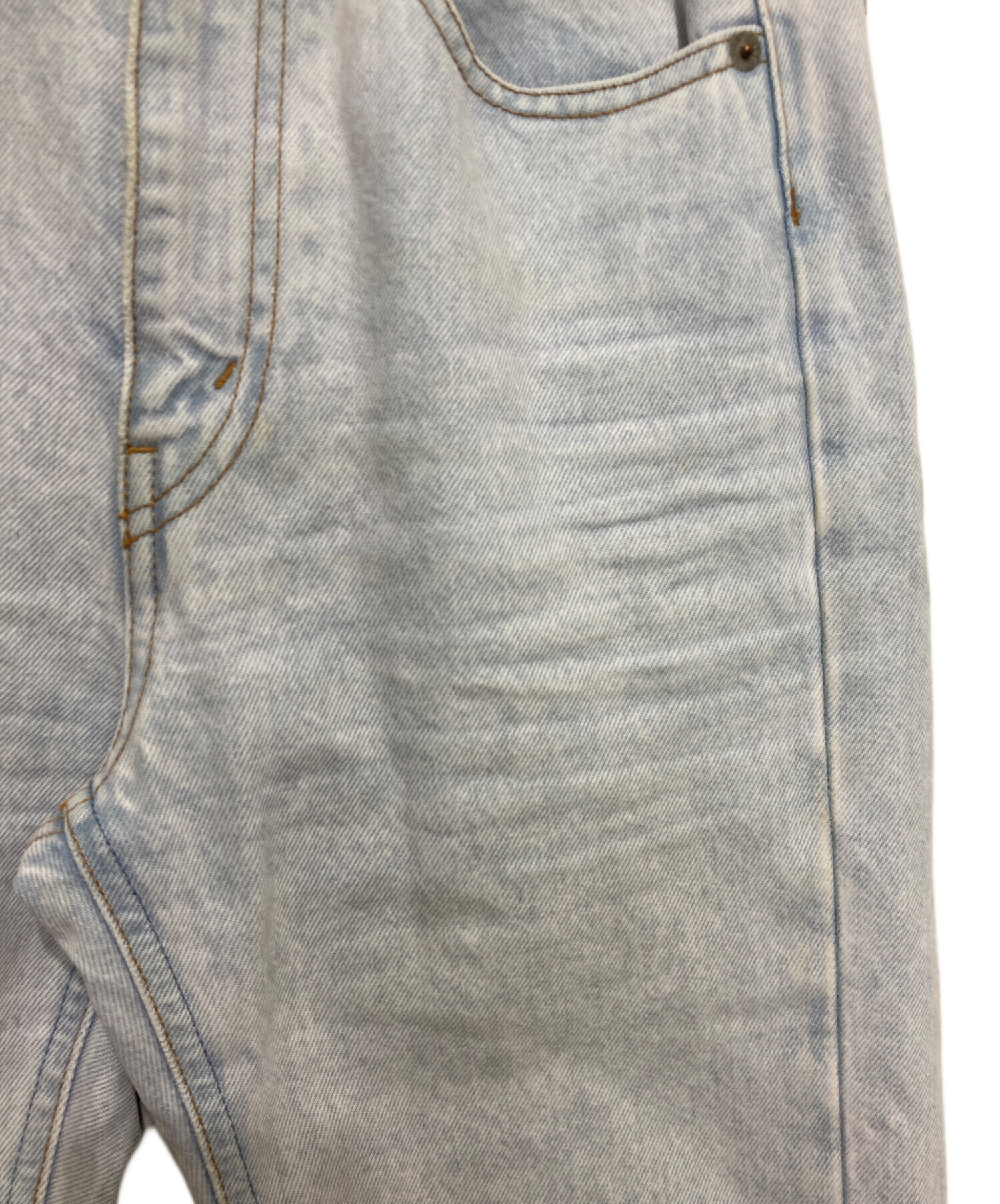 中古・古着通販】THE SHISHIKUI (シシクイ) デニムパンツ ブルー
