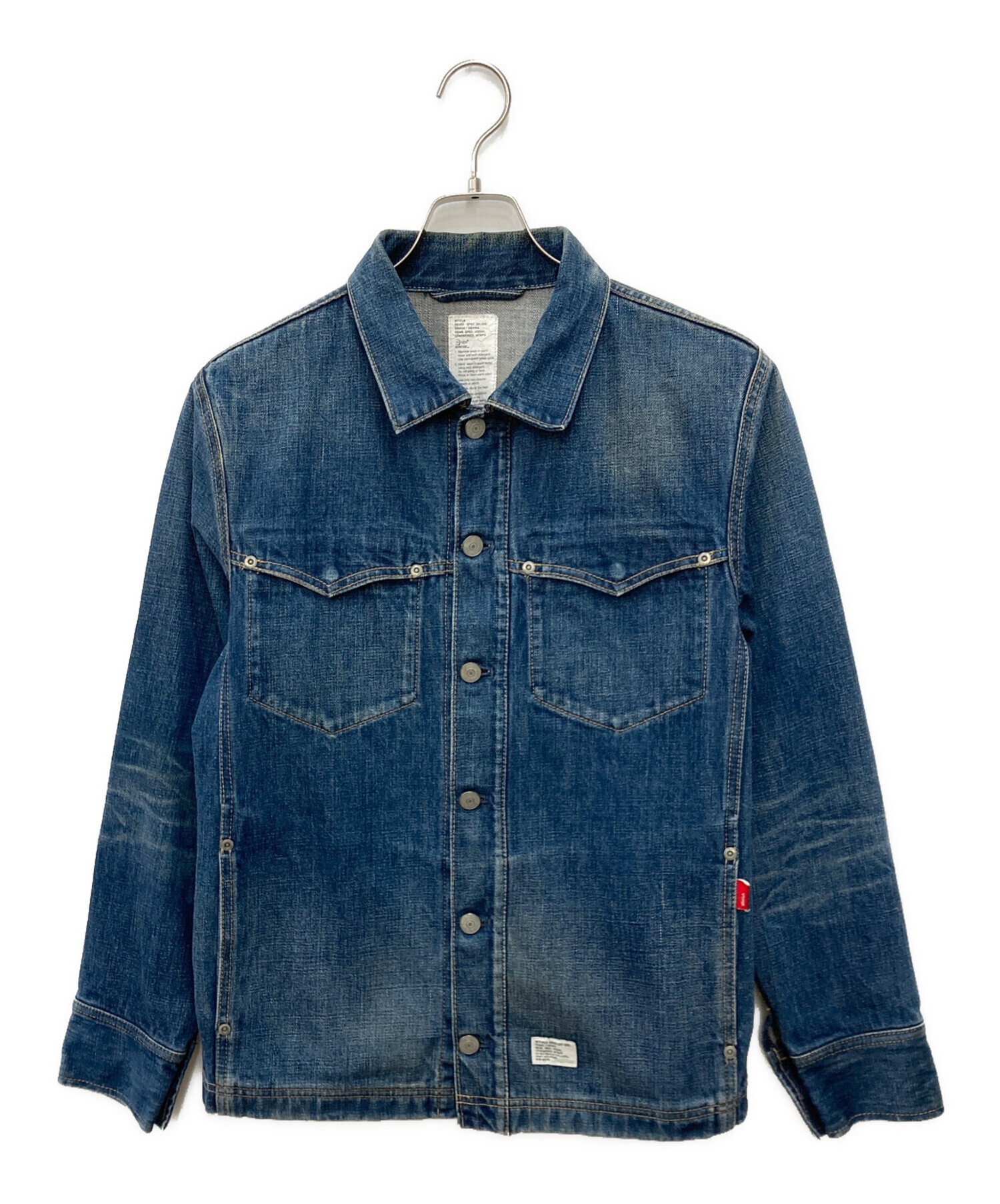 中古・古着通販】WTAPS (ダブルタップス) デニムジャケット ブルー 
