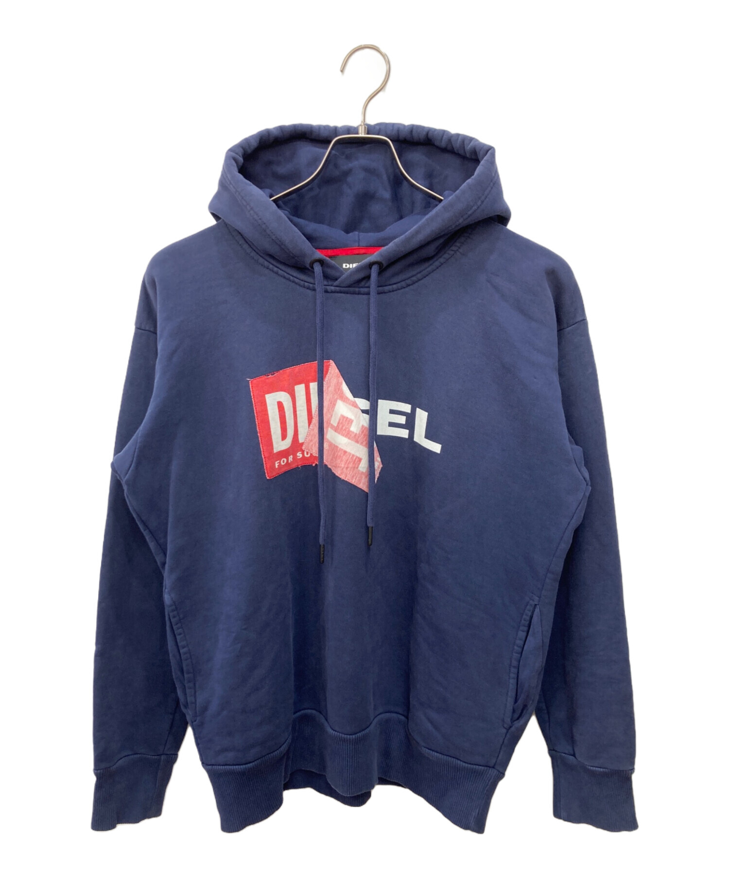 中古・古着通販】DIESEL (ディーゼル) デザインロゴ プルオーバー