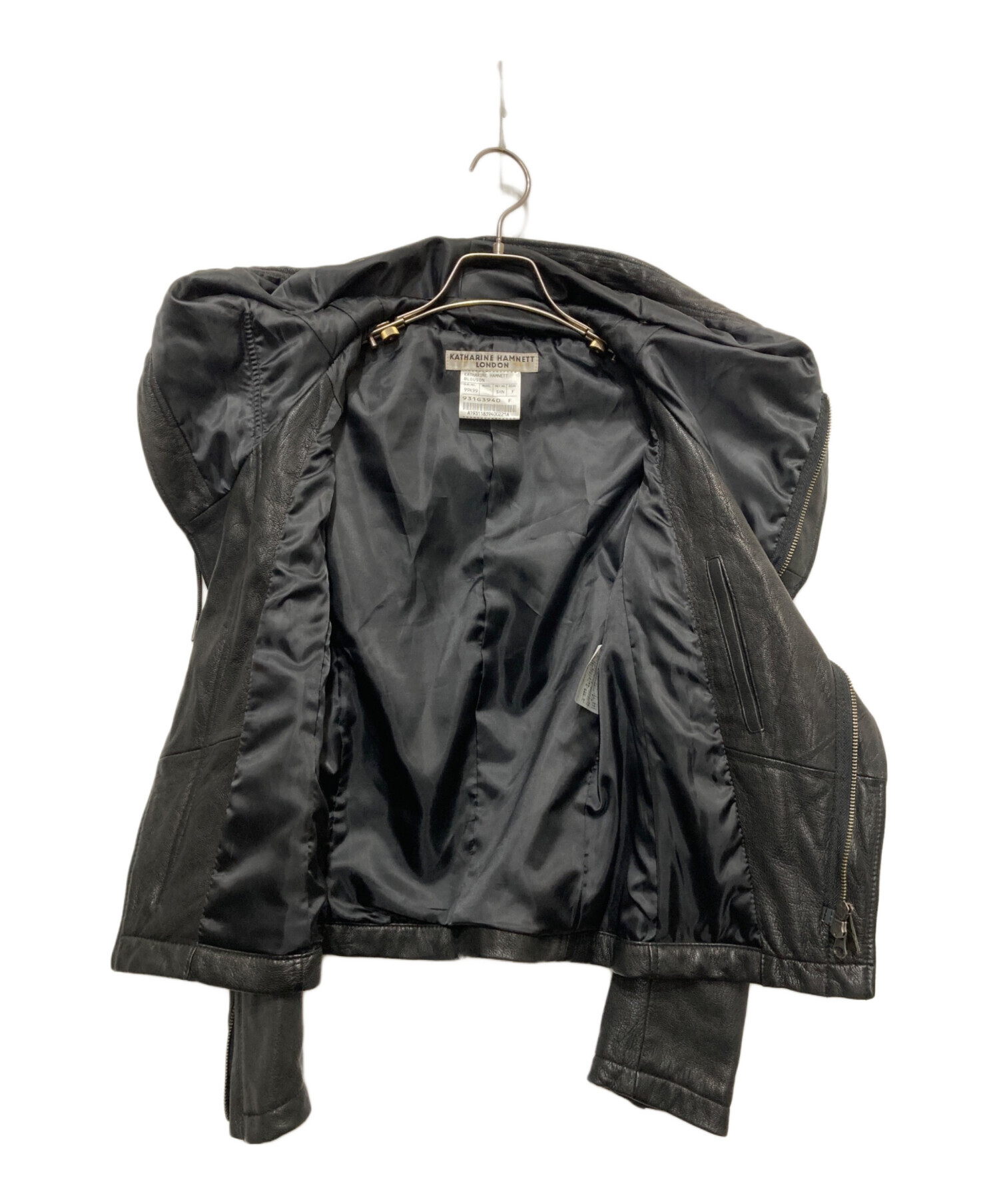 中古・古着通販】KATHARINE HAMNETT (キャサリンハムネット) レザー