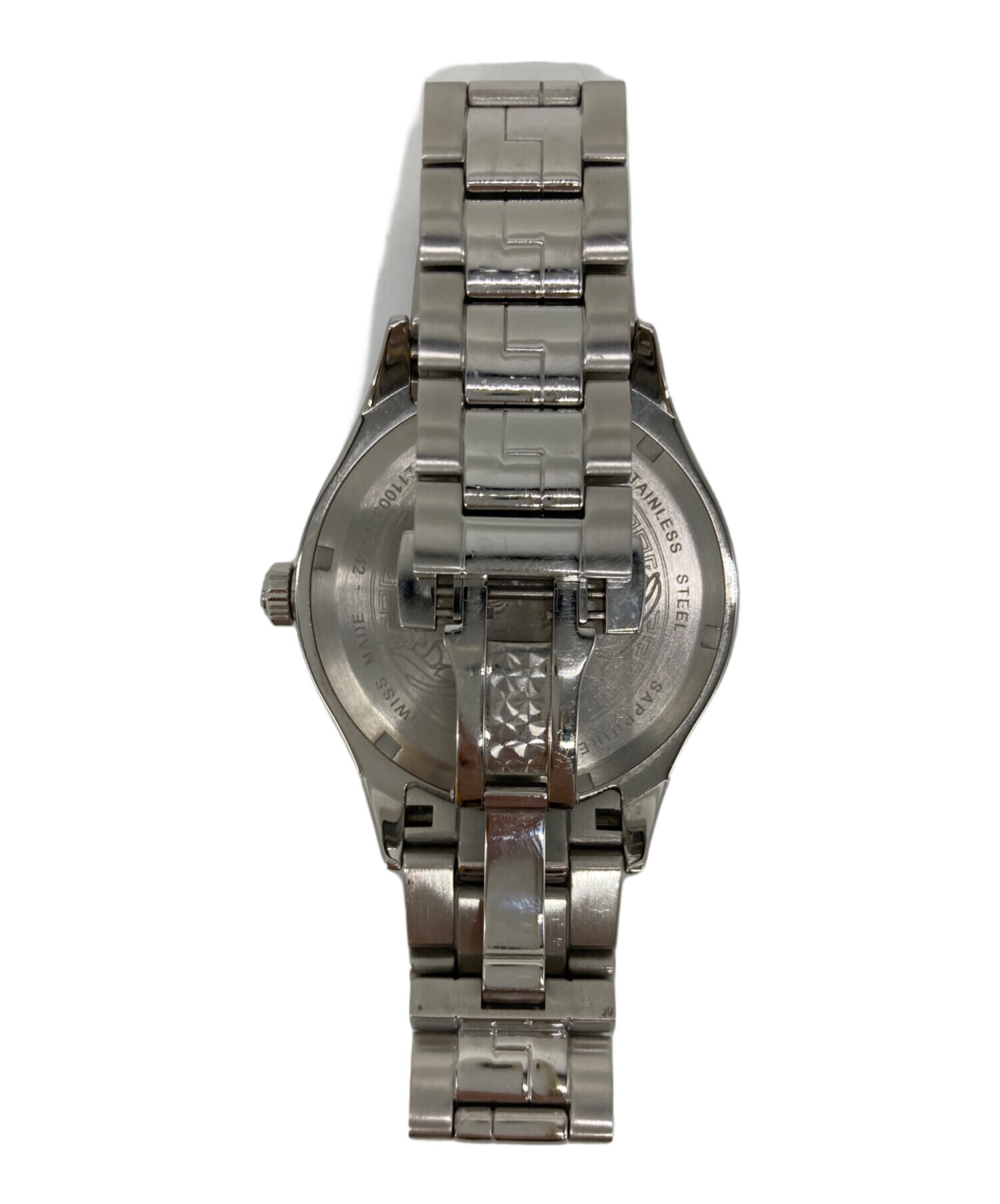 中古・古着通販】VERSACE (ヴェルサーチェ) アナログウォッチ グレー 