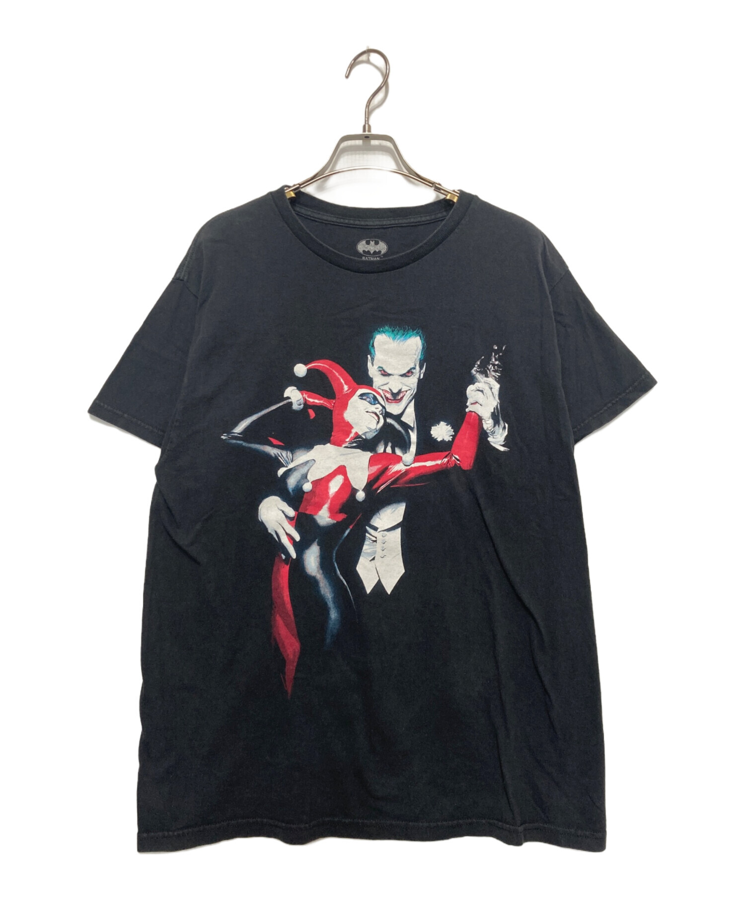 中古・古着通販】BATMAN (バットマン) プリントTシャツ ブラック 