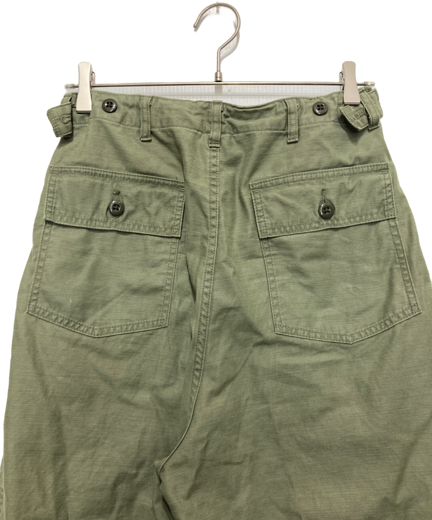 中古・古着通販】Needles (ニードルズ) H.D. Pant - Fatigue オリーブ