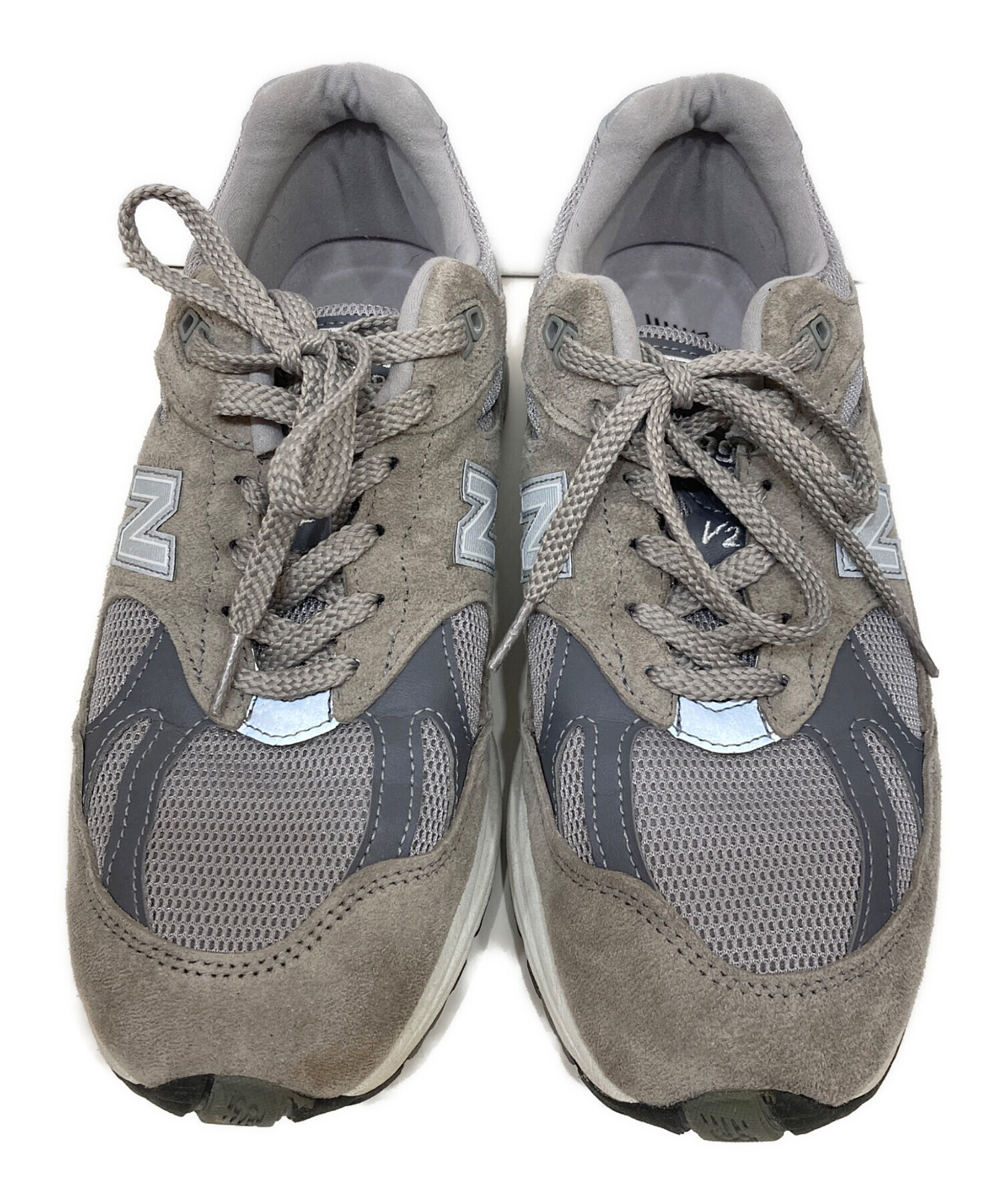 中古・古着通販】NEW BALANCE (ニューバランス) 991 V2 グレー サイズ 中古・古着通販】NEW BALANCE (ニューバランス) 991 V2 グレー サイズ