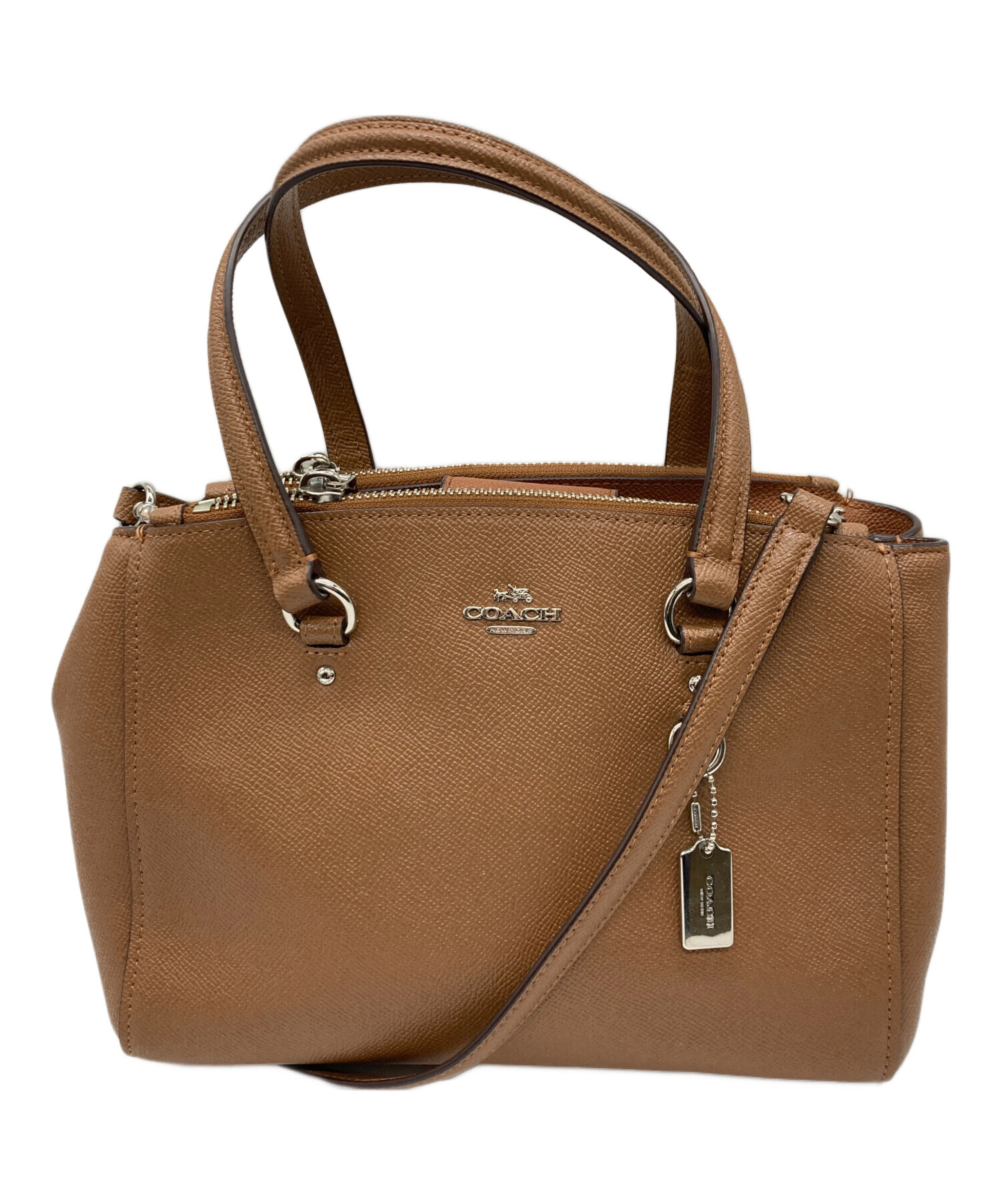 中古・古着通販】COACH (コーチ) 2WAYショルダーバッグ ブラウン 