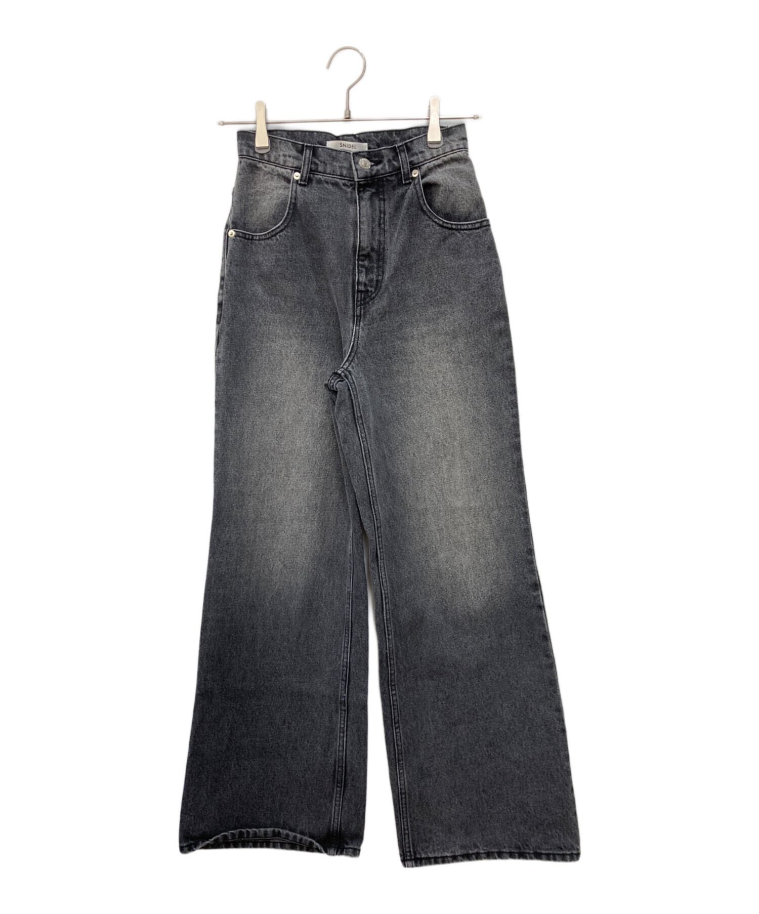 中古・古着通販】Snidel (スナイデル) ハイウエストデニムパンツ
