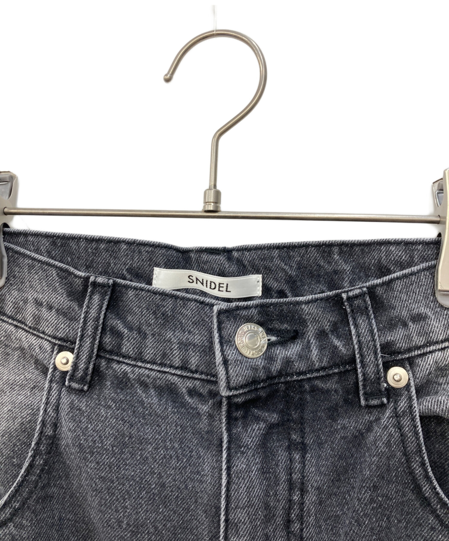 中古・古着通販】Snidel (スナイデル) ハイウエストデニムパンツ
