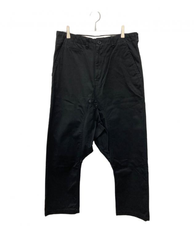 ガンリュウ ブラックサルエルパンツ 中古・古着通販】GANRYU (ガンリュウ) サルエルパンツ ブラック