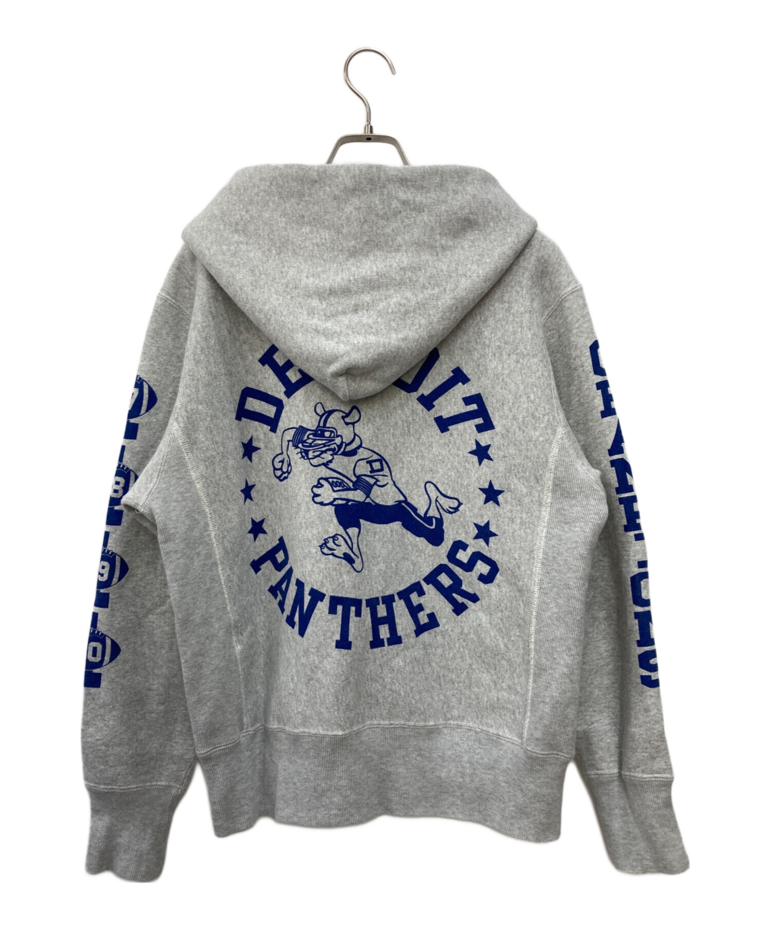 中古・古着通販】Champion (チャンピオン) ジップパーカー グレー 