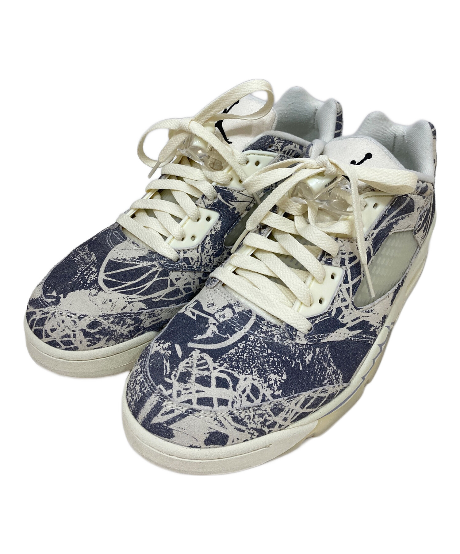 中古・古着通販】NIKE (ナイキ) WMNS AIR JORDAN 5 RETRO LOW ホワイト 