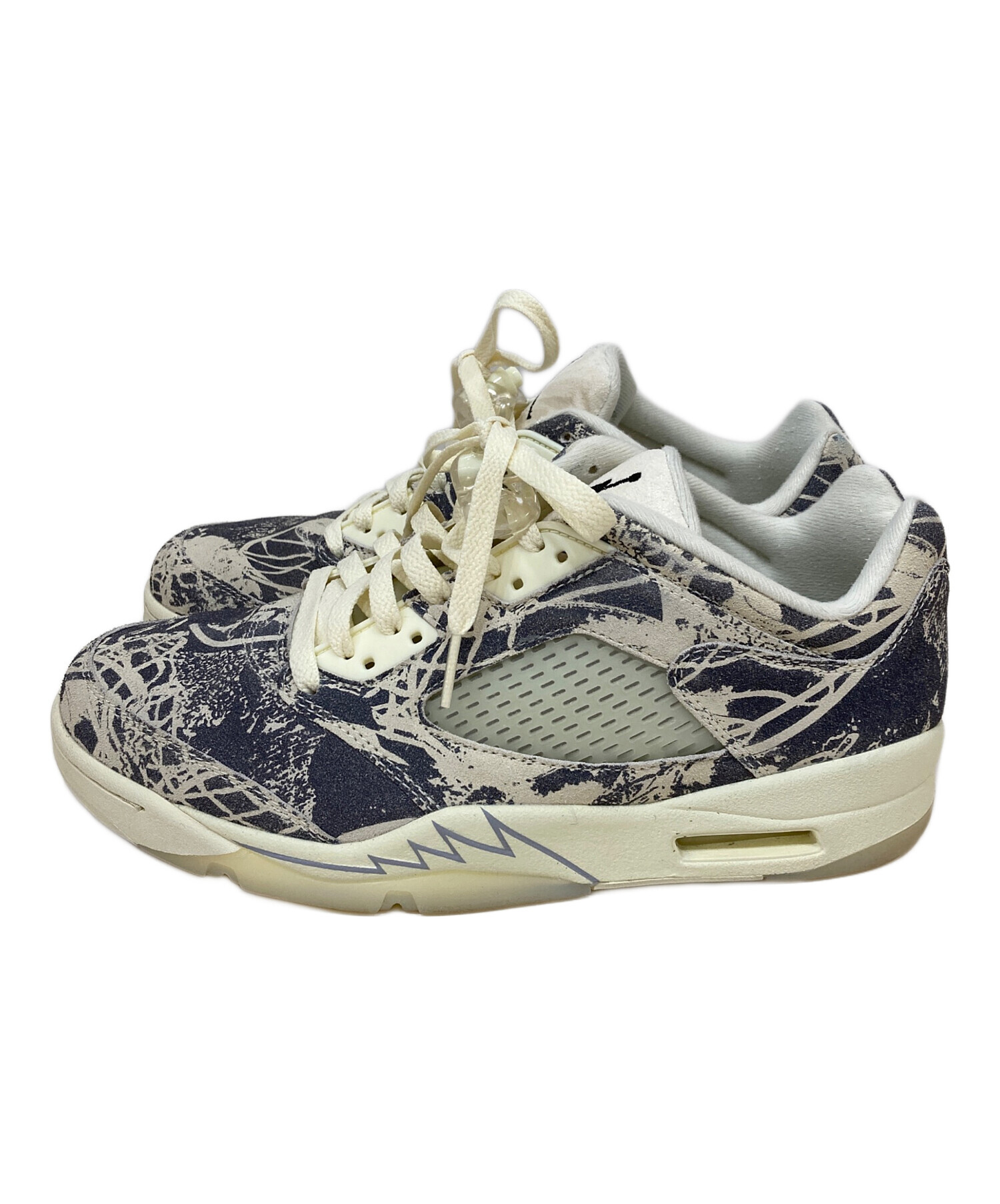 中古・古着通販】NIKE (ナイキ) WMNS AIR JORDAN 5 RETRO LOW ホワイト 