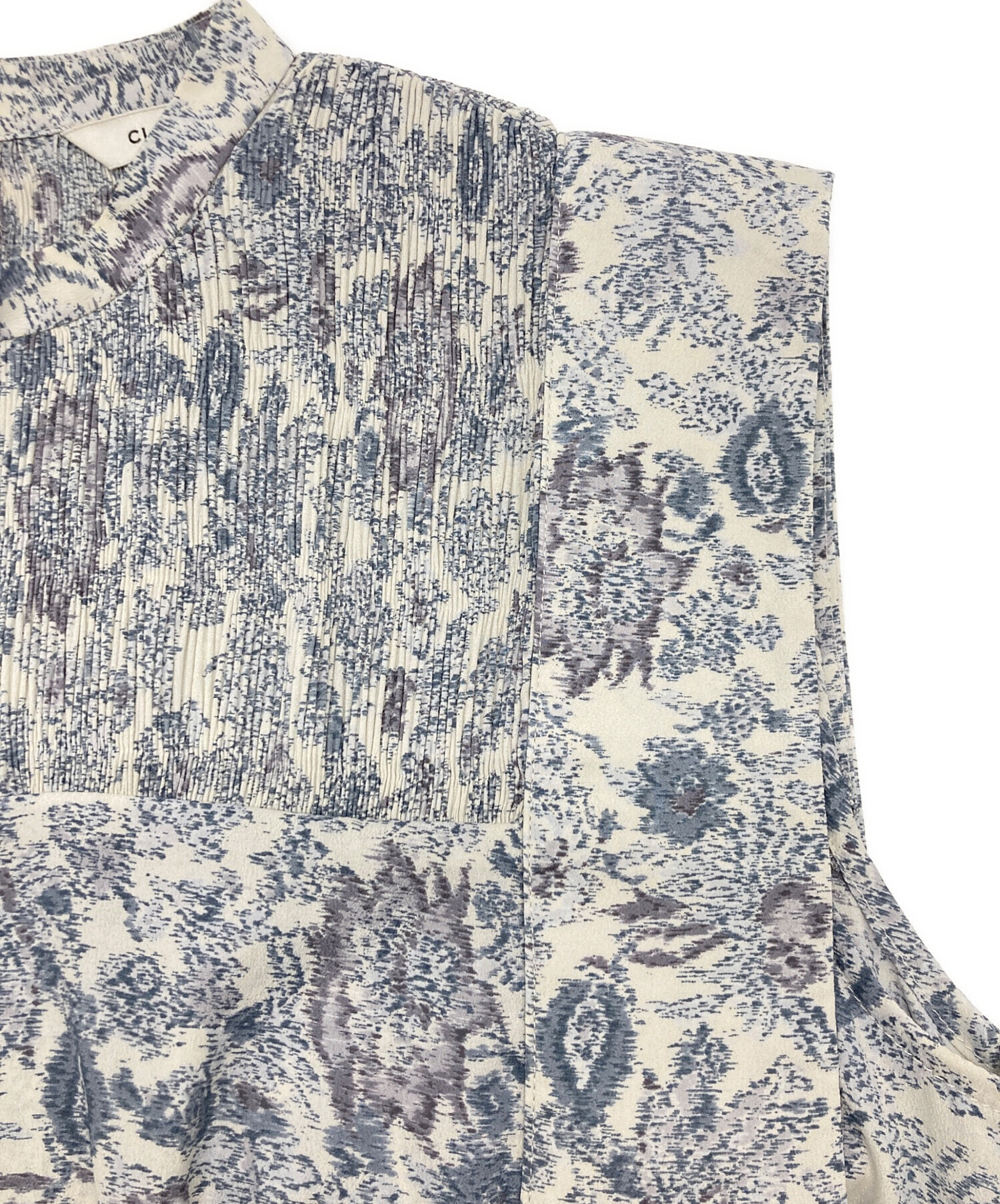 中古・古着通販】CLANE (クラネ) CHINTZ FLOWER SQUARE SLEEVE TOPS