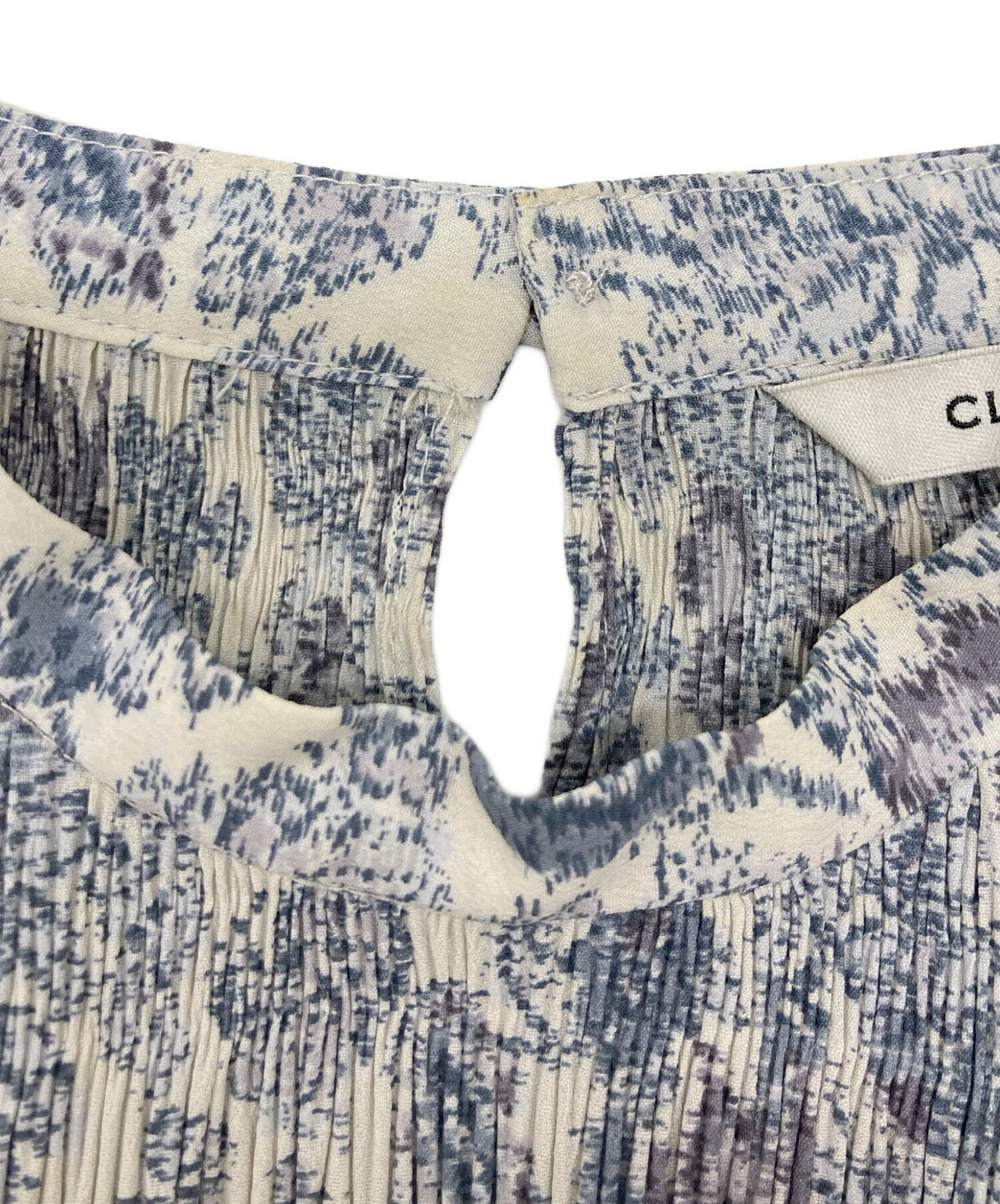 中古・古着通販】CLANE (クラネ) CHINTZ FLOWER SQUARE SLEEVE TOPS