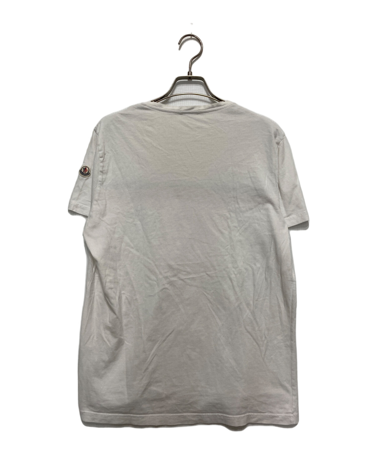 中古・古着通販】MONCLER (モンクレール) ポケットTシャツ ホワイト 