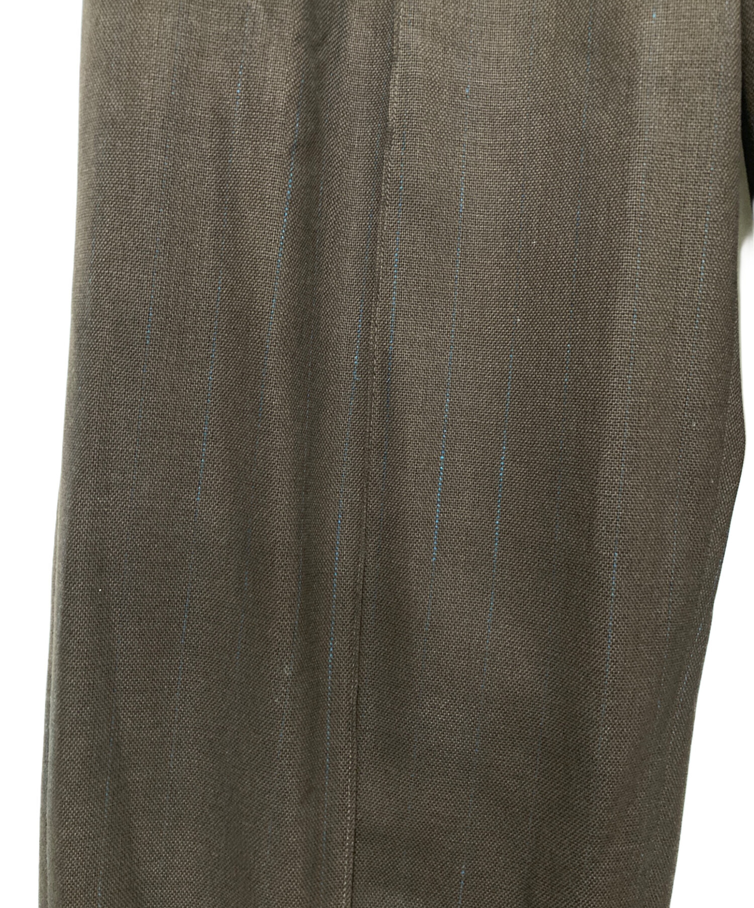 中古・古着通販】AURALEE (オーラリー) HARD TWIST WOOL PANAMA STRIPE