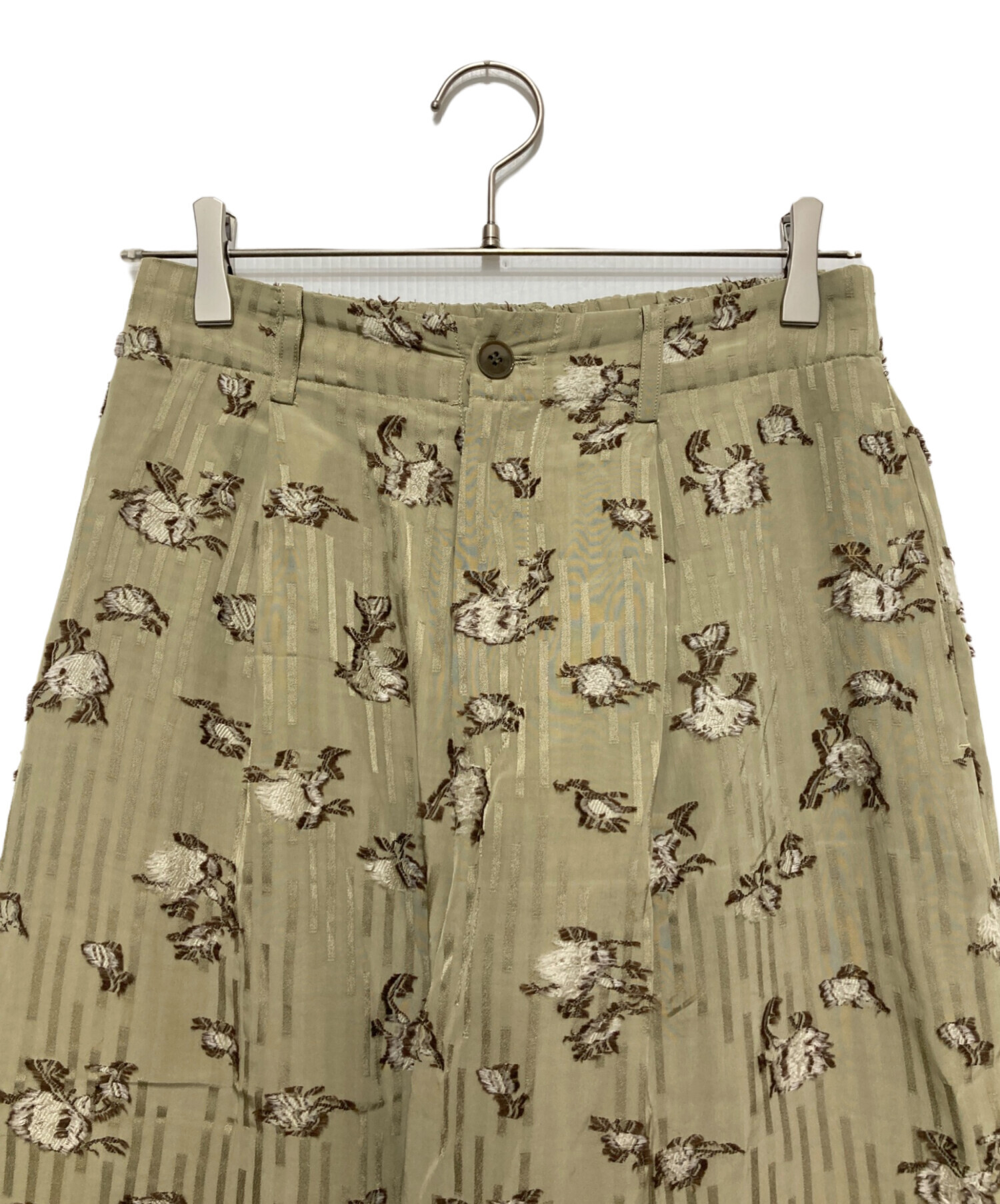 中古・古着通販】TODAYFUL (トゥデイフル) Flower Jacquard Trousers