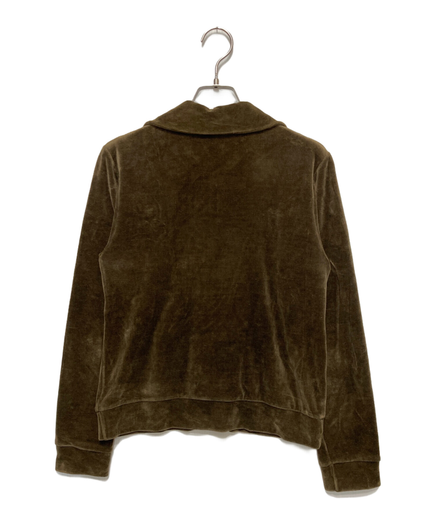 90s A.P.C ベロア トラックジャケット 中古・古着通販】A.P.C. (アーペーセー) ベロアトラックジャット