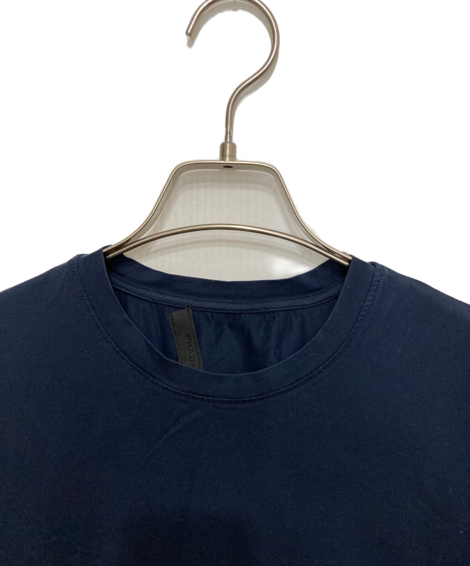 中古・古着通販】PRADA (プラダ) クルーネックTシャツ ネイビー サイズ