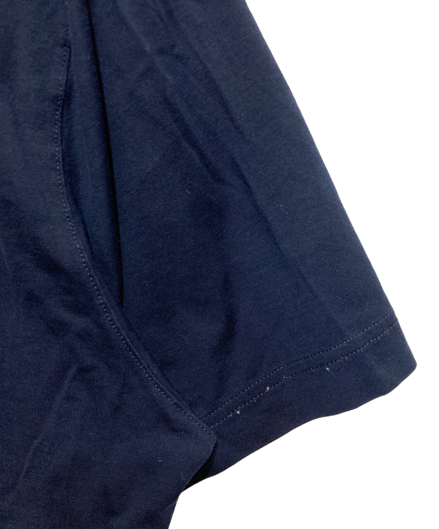 中古・古着通販】PRADA (プラダ) クルーネックTシャツ ネイビー サイズ