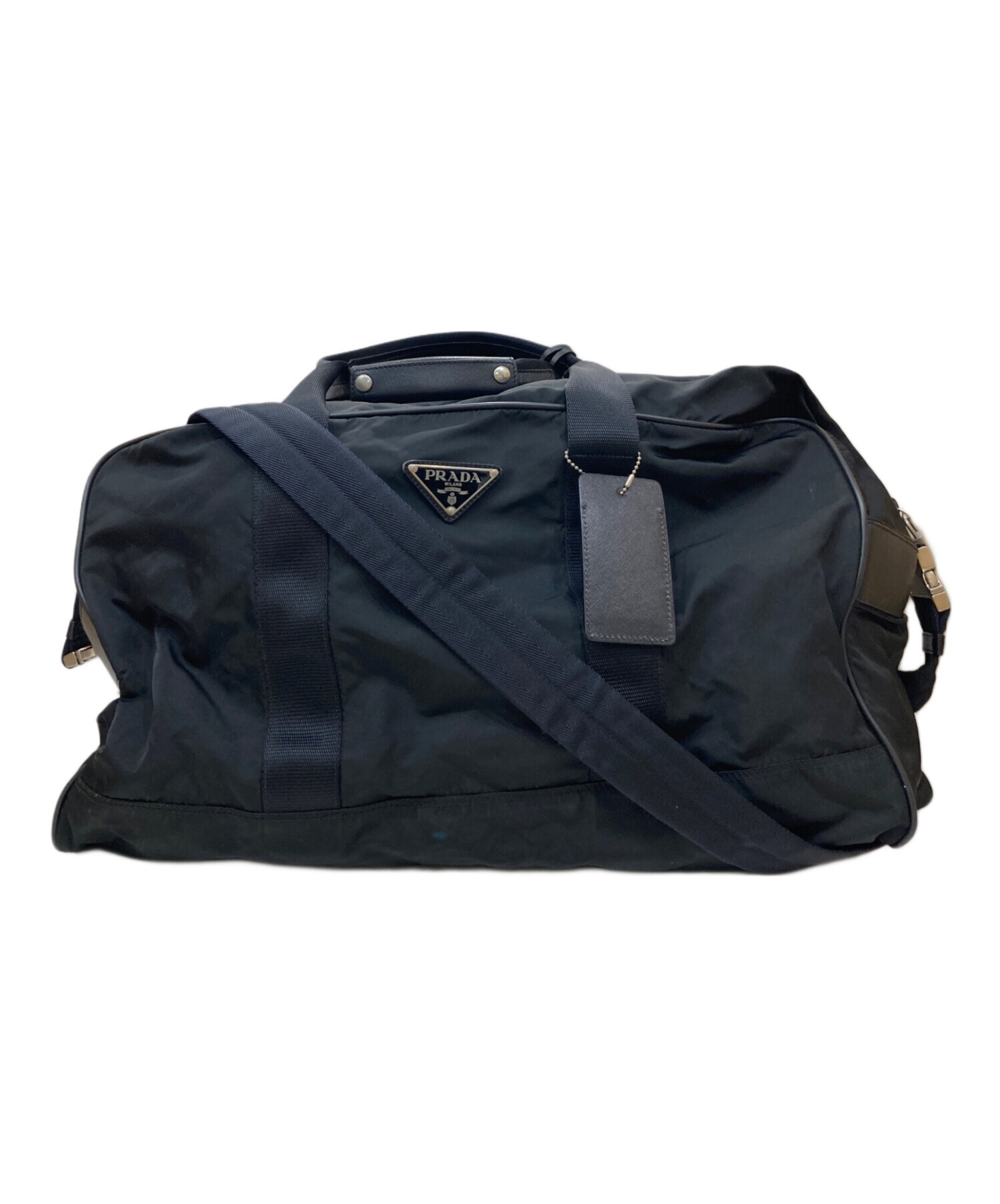 中古・古着通販】PRADA (プラダ) 2WAYボストンバッグ ブラック サイズ 