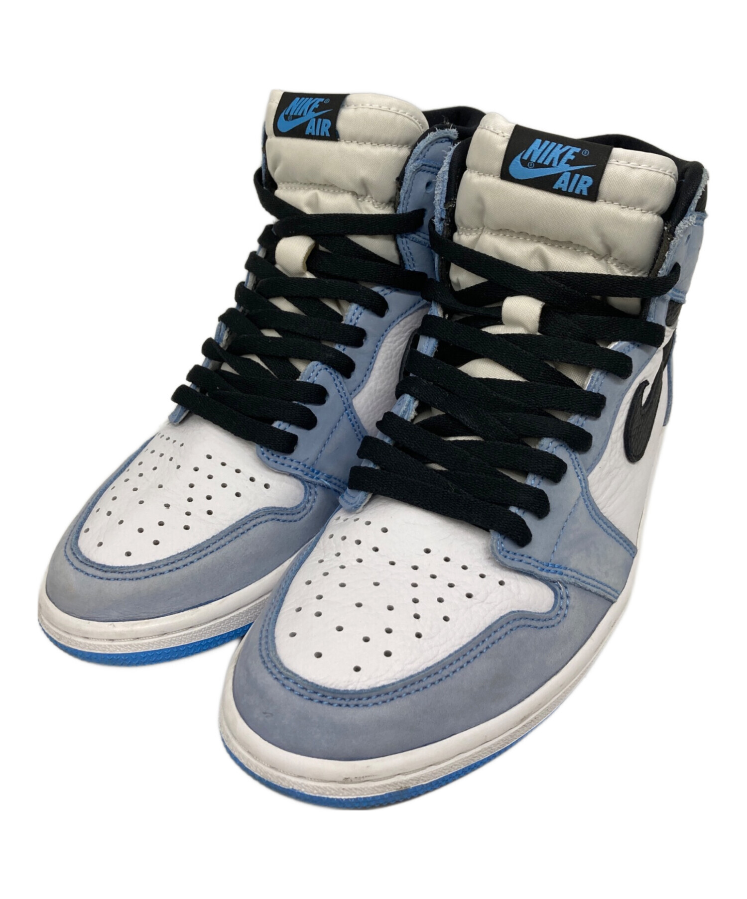 中古・古着通販】NIKE (ナイキ) Air Jordan 1 High OG ホワイト×ブルー 