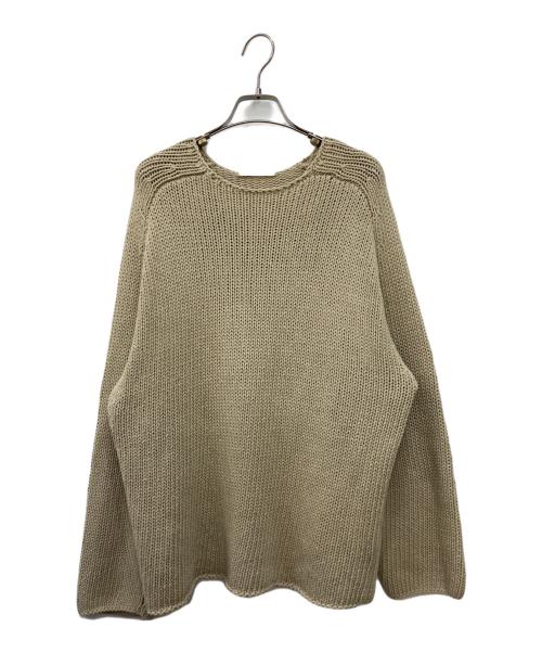 plage プラージュ　コットンテープヤーンプルオーバー　ベージュ プラージュ Plage COTTON TAPE YARN プルオーバー （ベージュ