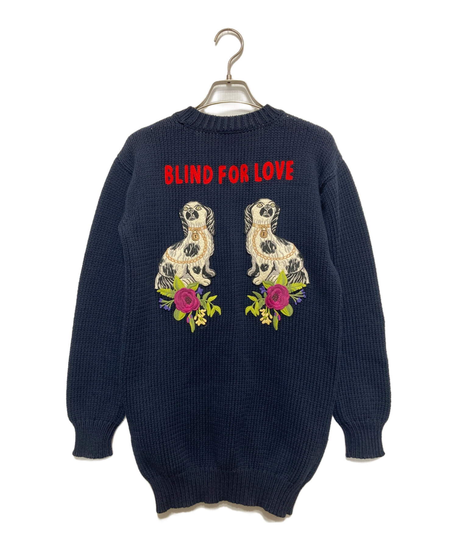 中古・古着通販】GUCCI (グッチ) BLIND FOR LOVE カーディガン 