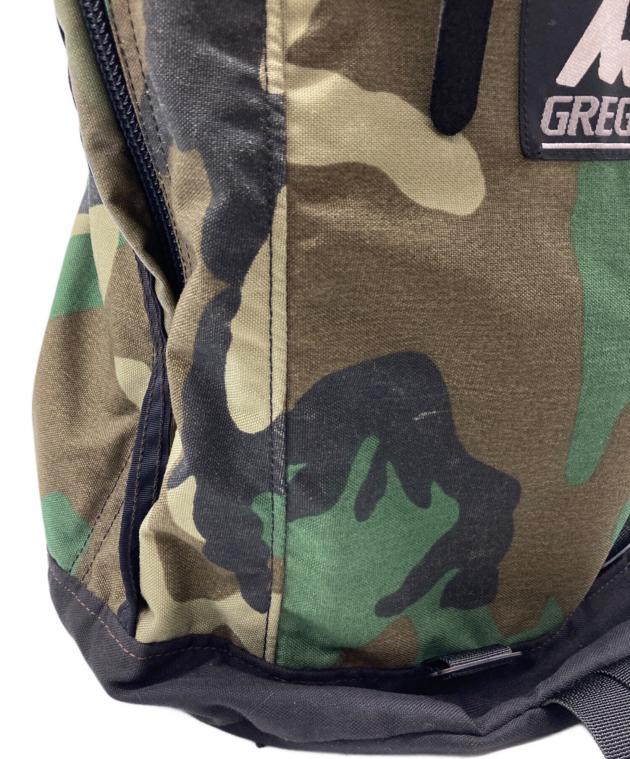 中古・古着通販】GREGORY (グレゴリー) 迷彩柄バッグパック グリーン