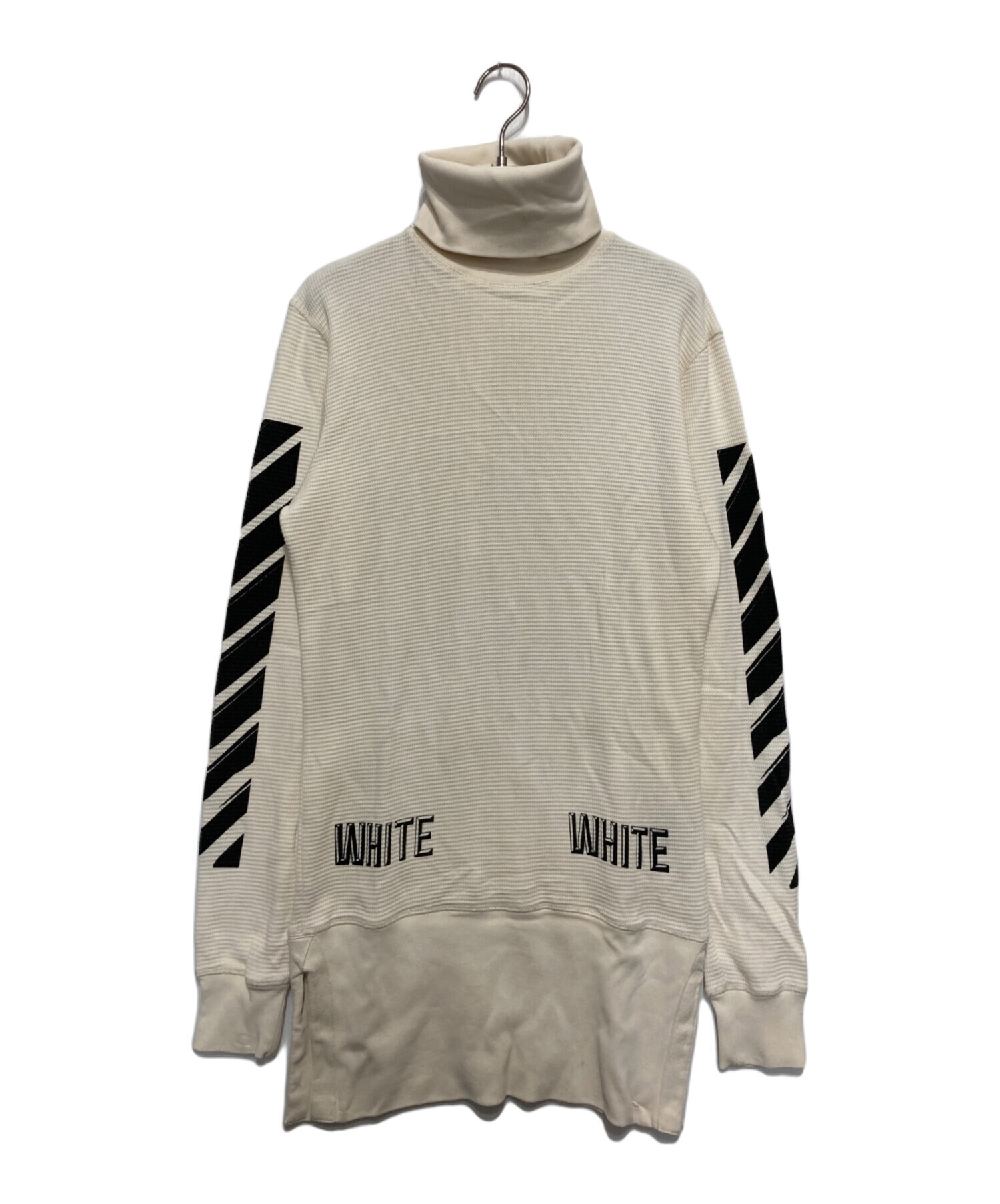 中古・古着通販】OFFWHITE (オフホワイト) タートルネックサーマル 