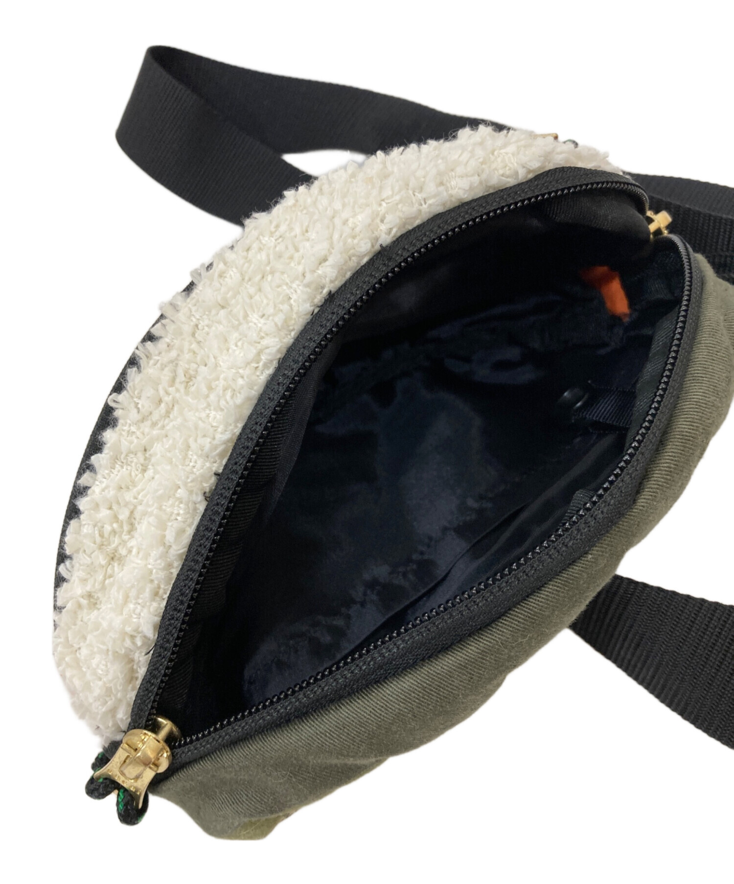 Sacai サカイ zantan kinchaku ポーチ　ショルダーバッグ Amazon.co.jp: sacaiサカイZANTANザンタン巾着バッグポーチショルダー