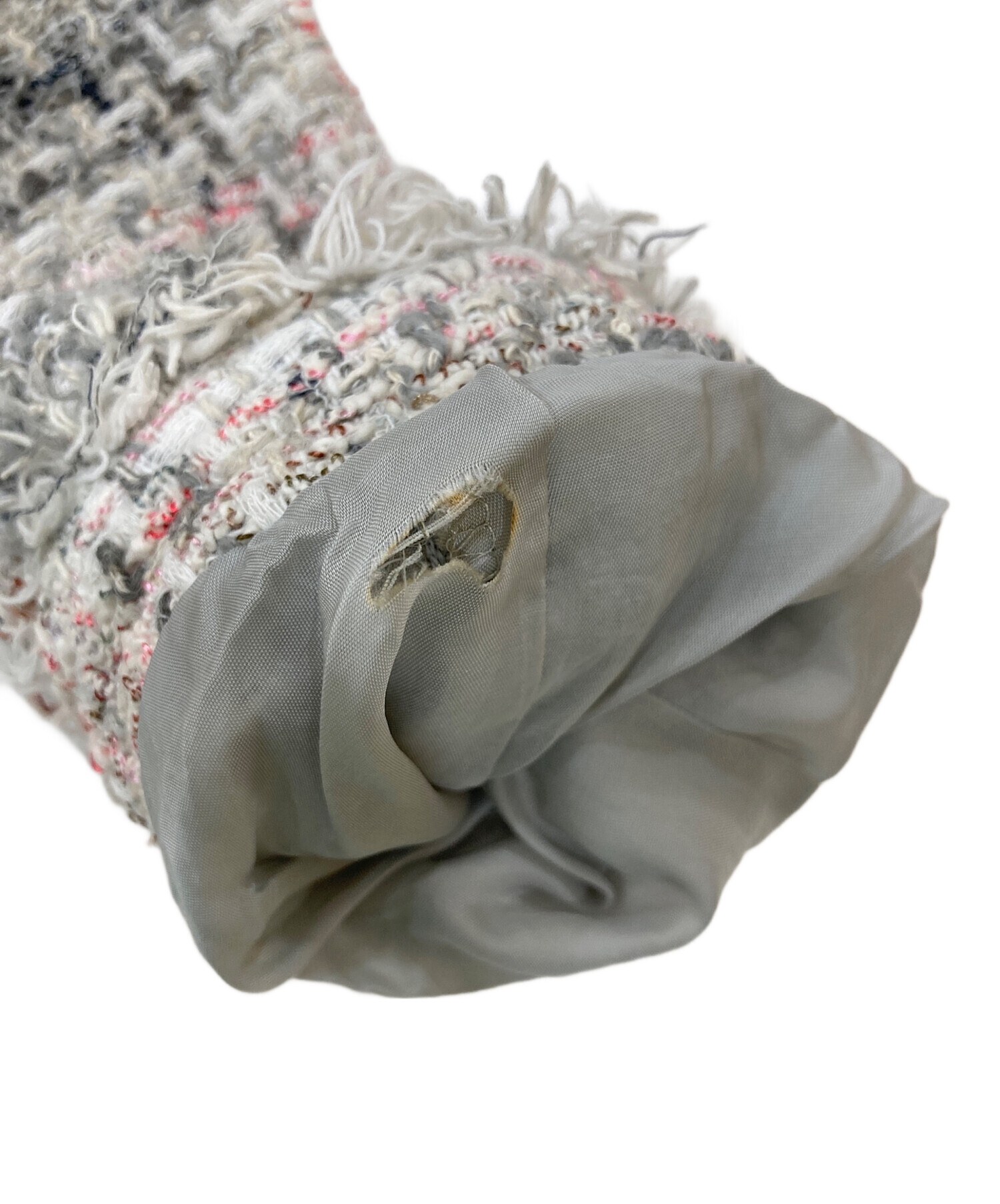 未使用品　Theory フード付きコート Pサイズ グレー/ピンク 中古・古着通販】theory luxe (セオリーリュクス) フーデッド