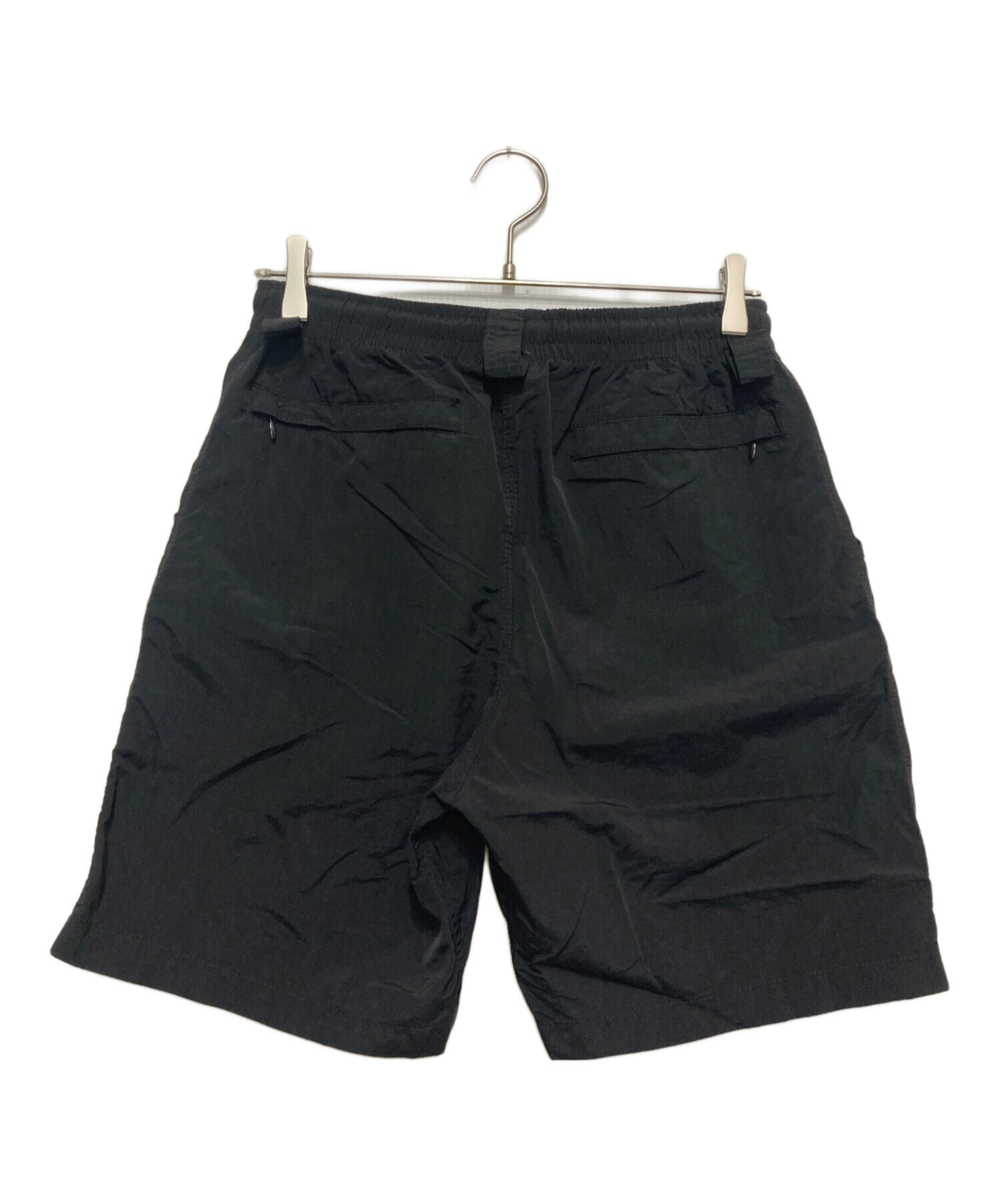 中古・古着通販】MOCEAN (モーシャン) ナイロンハーフパンツ ブラック 