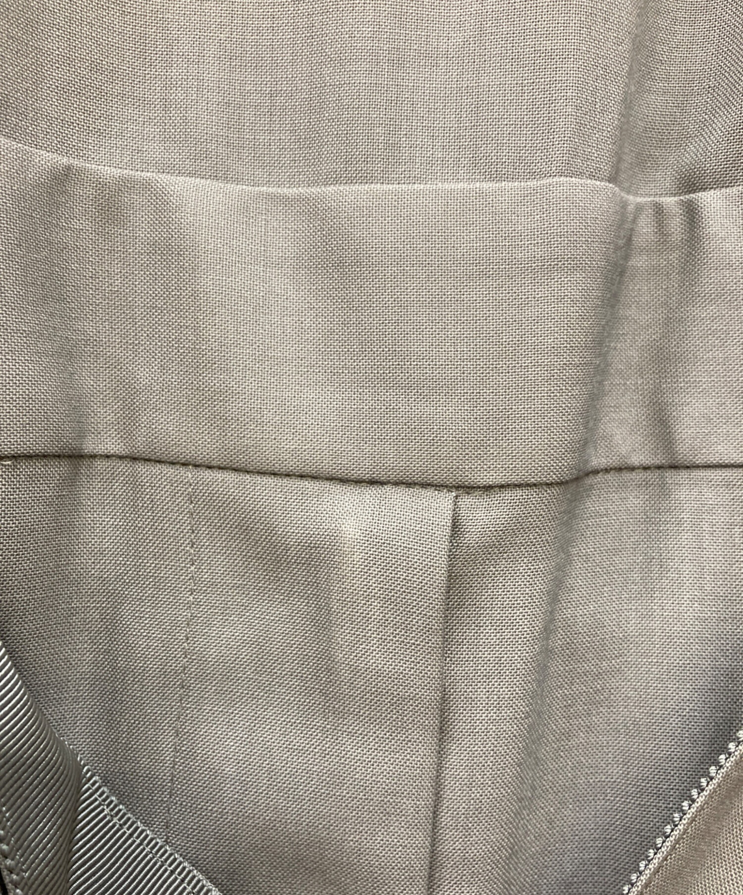 中古・古着通販】sacai (サカイ) ノースリーブベルデッドドレス