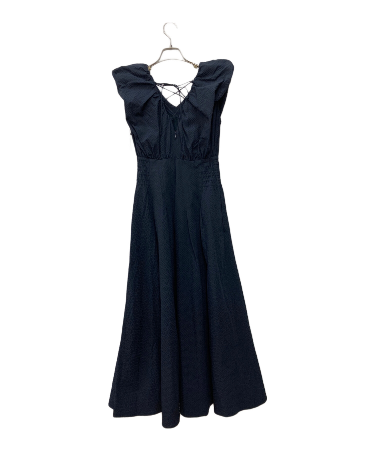 COCO DEAL ココディール サッカーノースリーブワンピース 新品未使用 中古・古着通販】COCODEAL (ココディール) サッカーノースリーブ