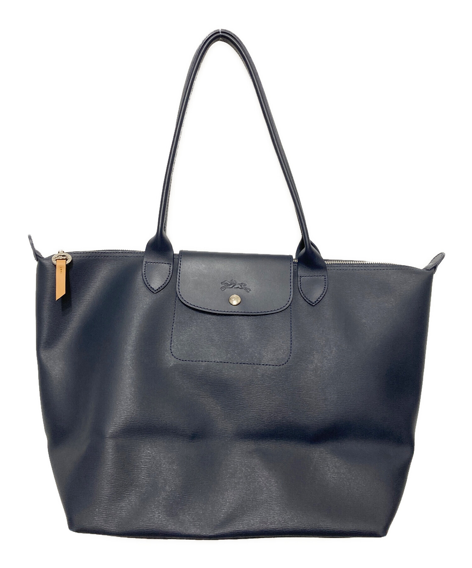 中古・古着通販】LONGCHAMP (ロンシャン) LE PLIAGE CITY ネイビー 