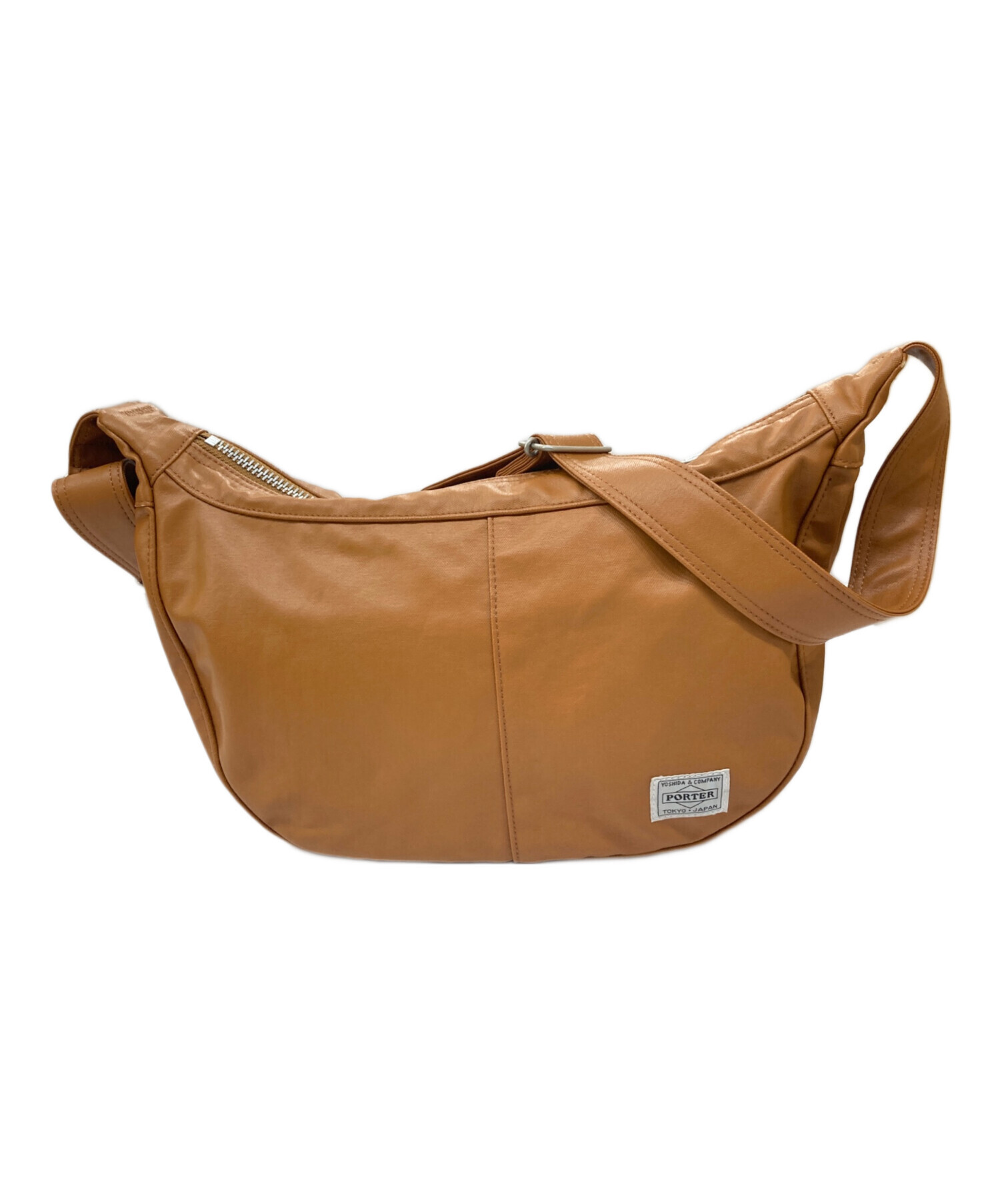 未使用級✨️ PORTER フリースタイル ショルダーバッグ ライトブラウン 未使用級✨️ PORTER フリースタイル ショルダーバッグ ライト