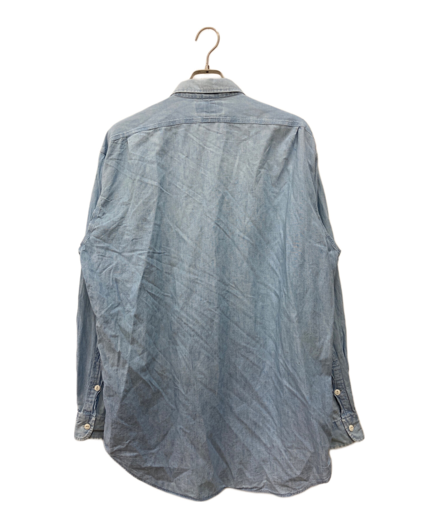中古・古着通販】RRL (ダブルアールエル) シャンブレーシャツ 