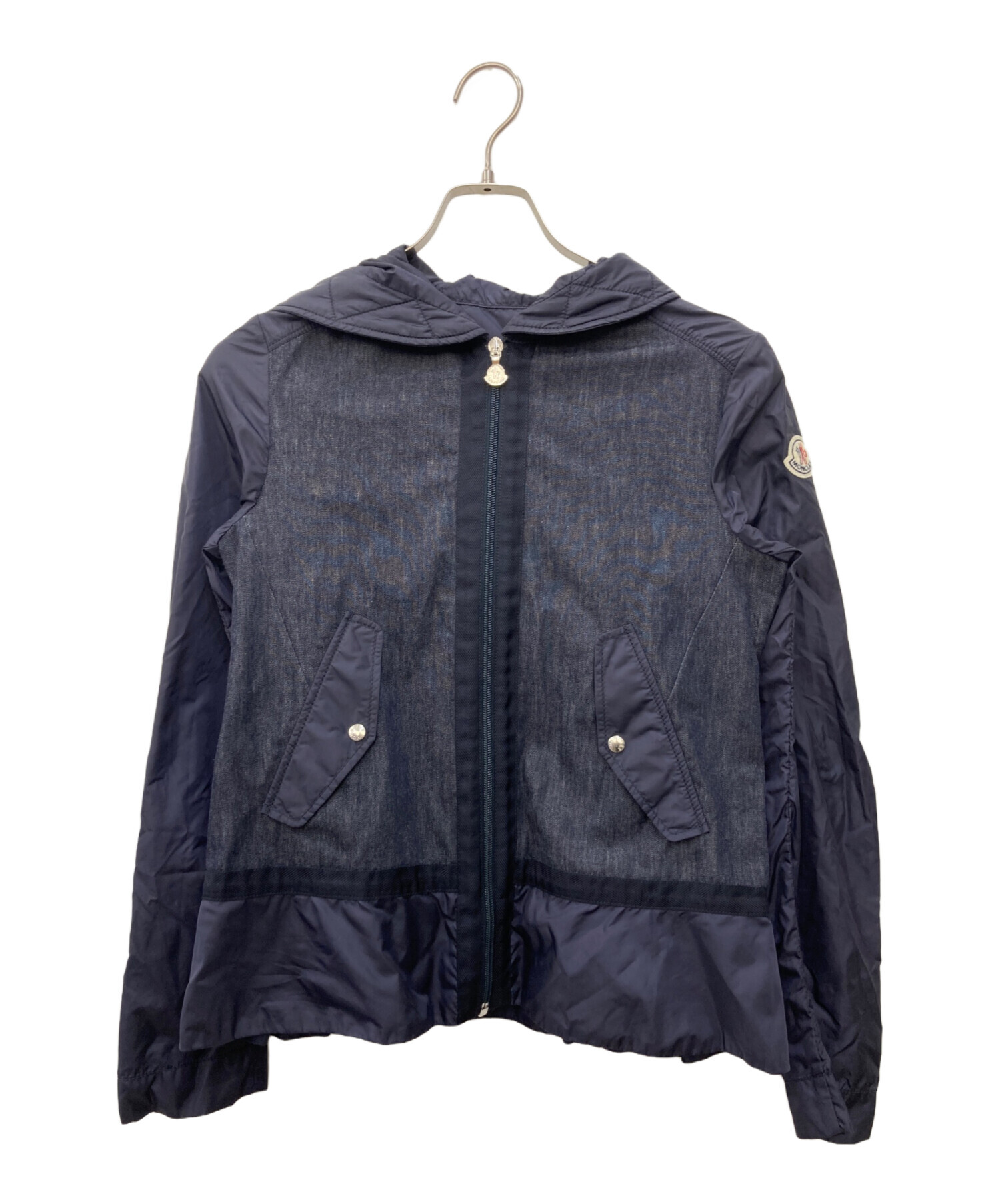 中古・古着通販】MONCLER (モンクレール) デニムマウンテンパーカー 