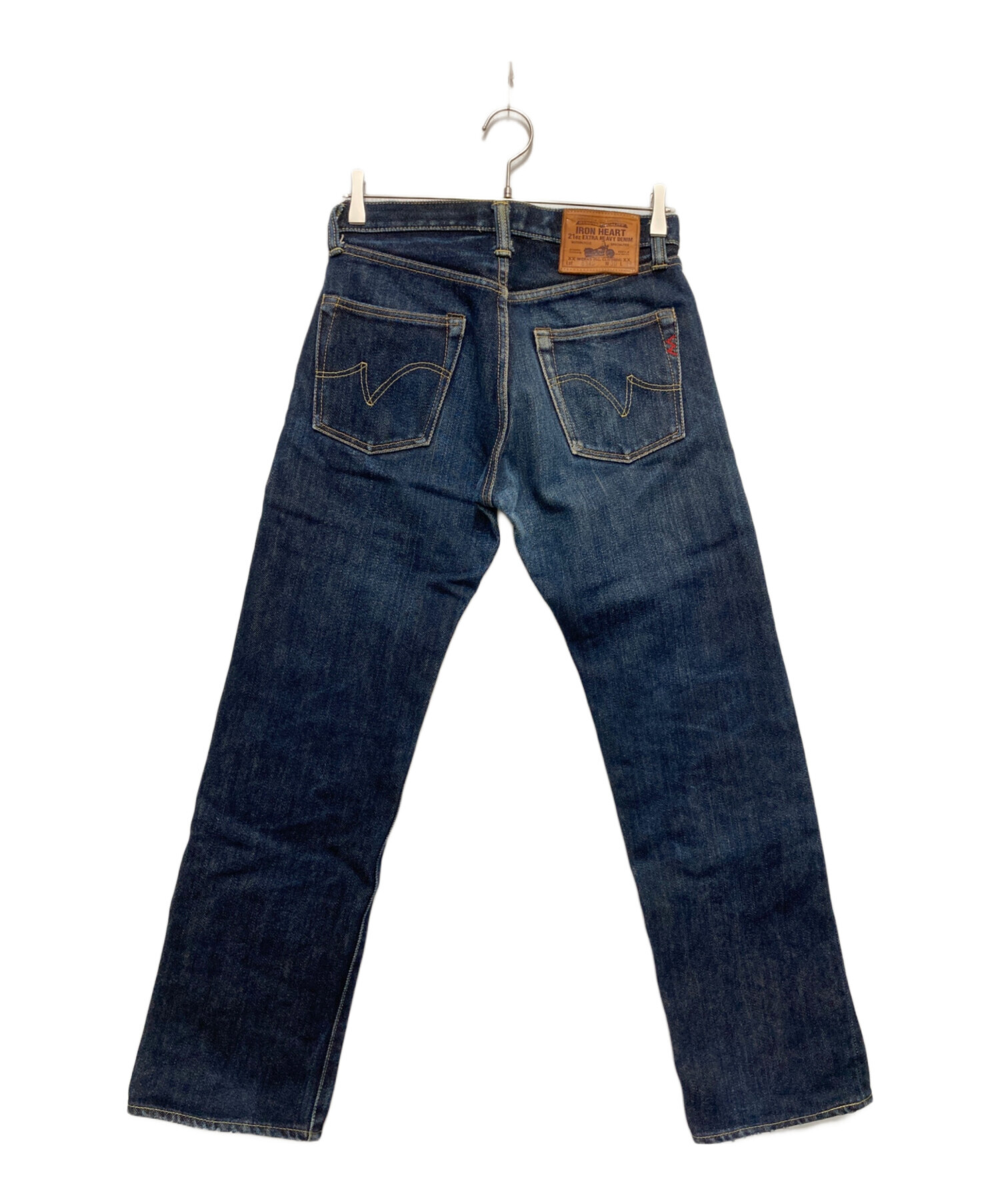 IRONHEART 21oz EXTRA HEAVY DENIM W32 L34-ベネシュアーチライフ 