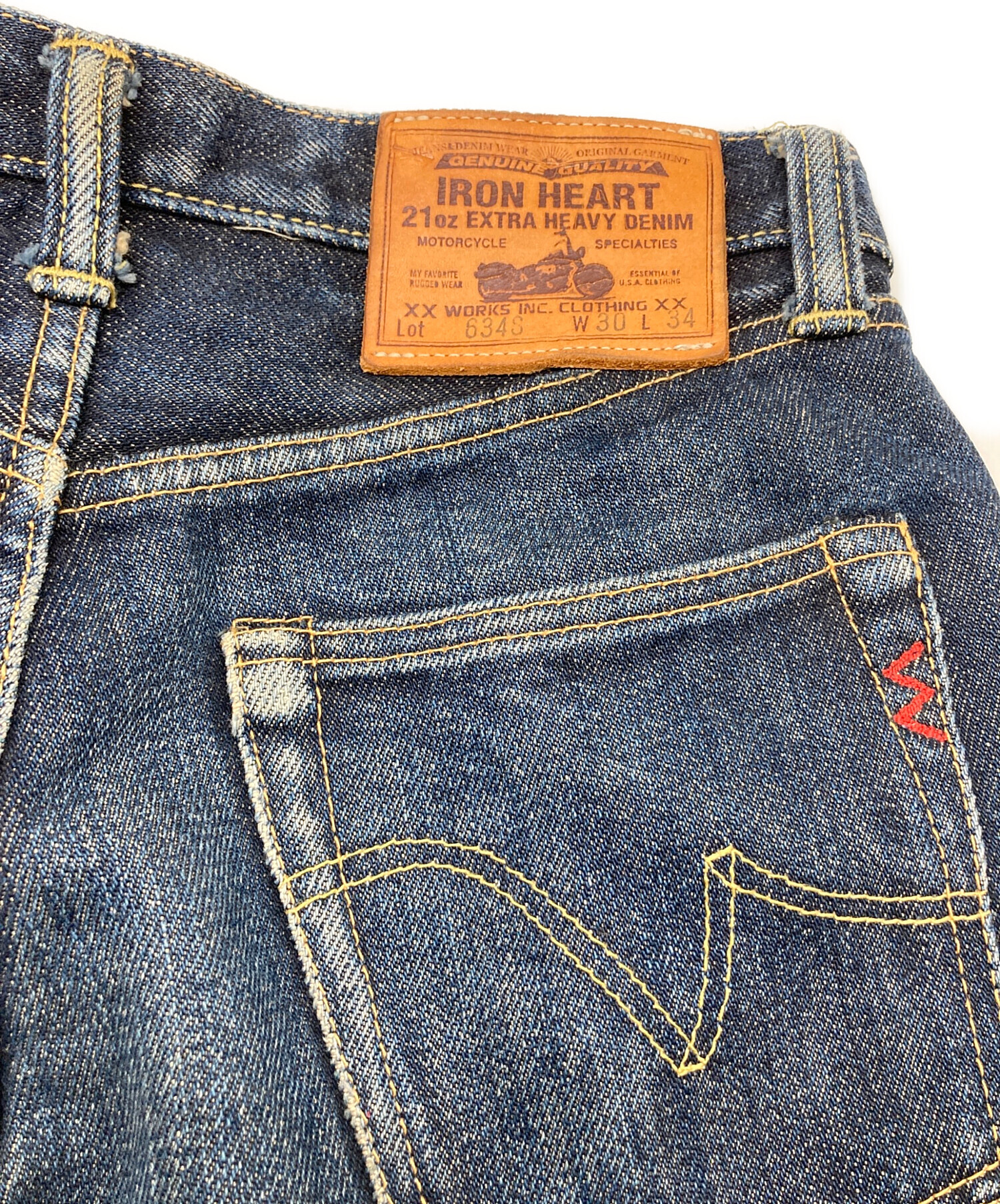 IRON HEART アイアンハート HEAVY DENIM 634Z W36 Iron Heart 634Z