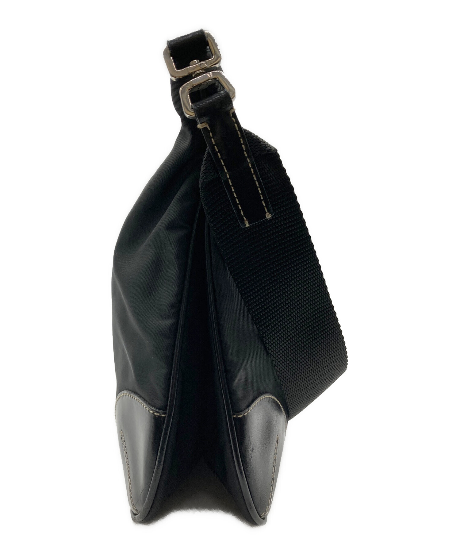 中古・古着通販】PRADA (プラダ) ショルダーバッグ ブラック サイズ