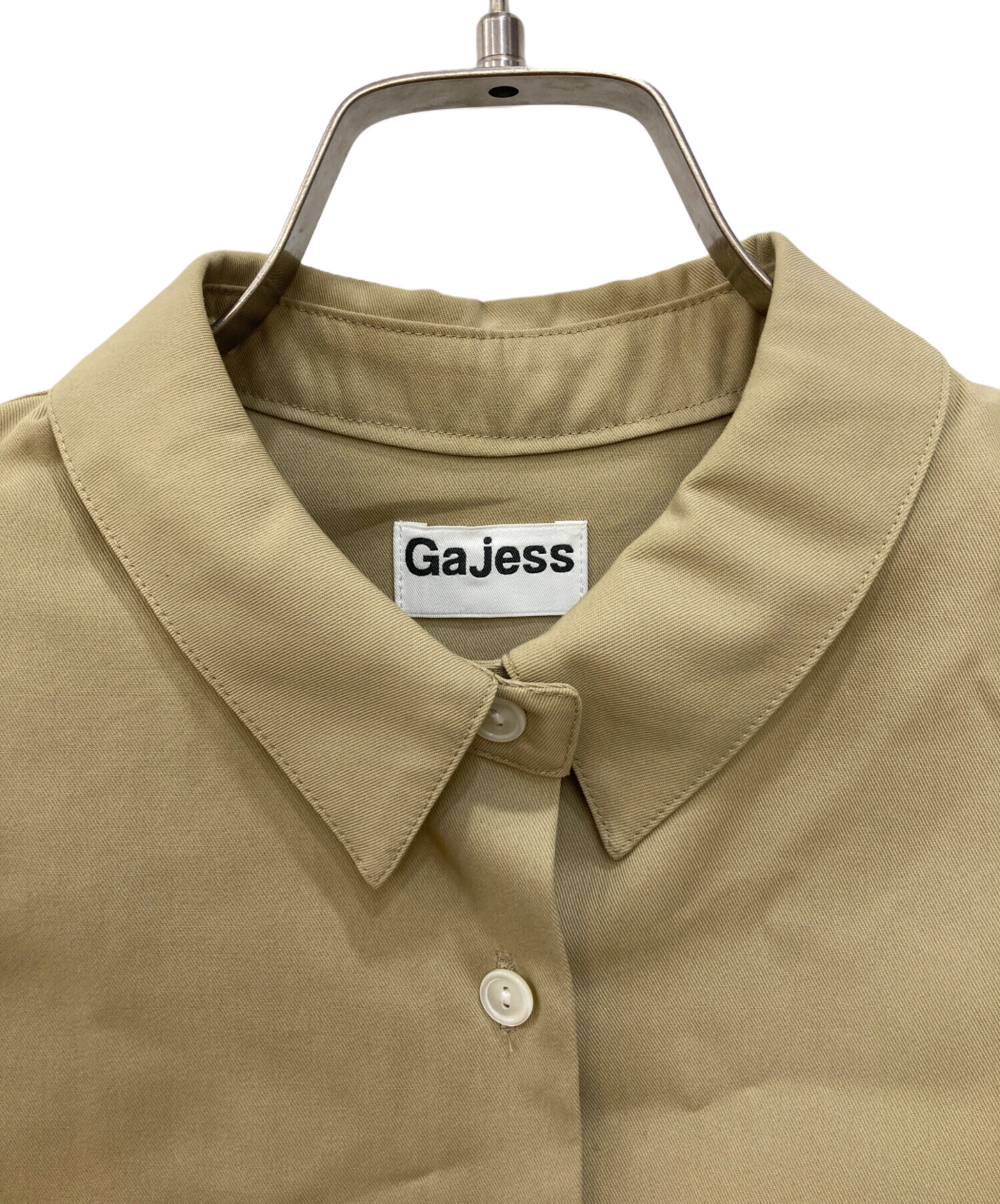 中古・古着通販】gajess (ガジェス) Sleepy Over Shirt ベージュ