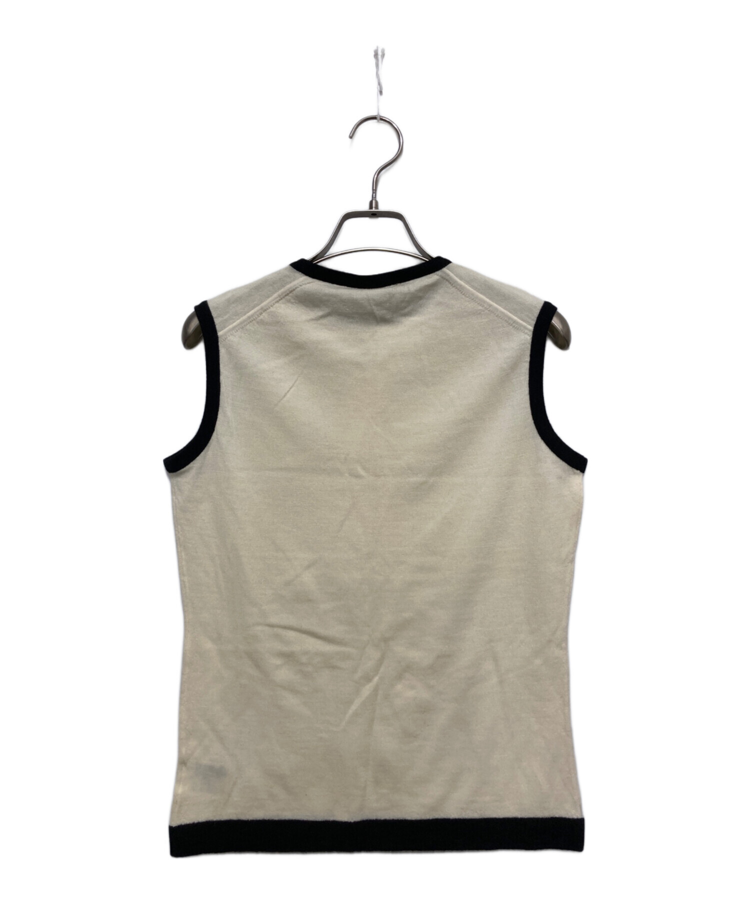 中古・古着通販】JOHN SMEDLEY (ジョンスメドレー) トリムニットベスト 