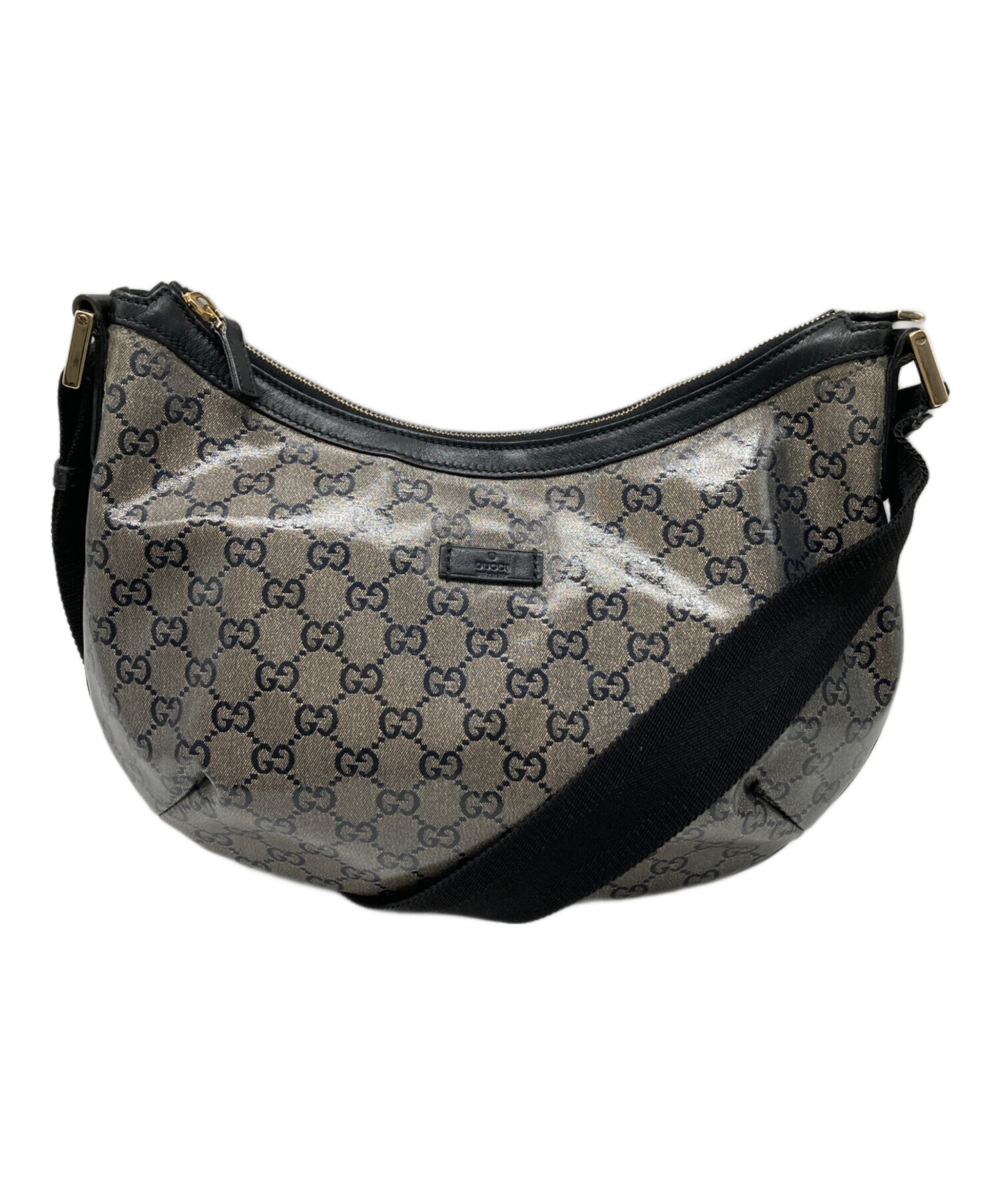 GUCCI グッチ ショルダーバッグ GGクリスタル シェリーラインエナメル 