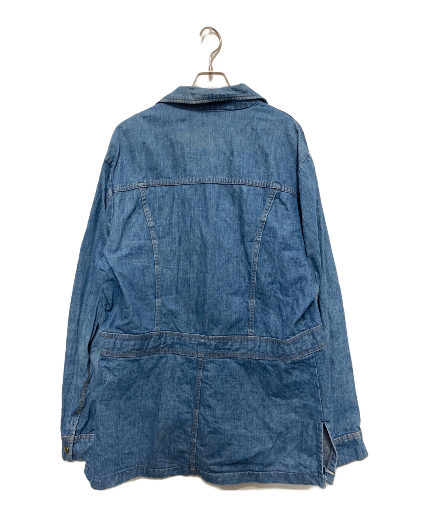 中古・古着通販】LEE (リー) デニムシャツ ブルー サイズ:XL｜ブランド