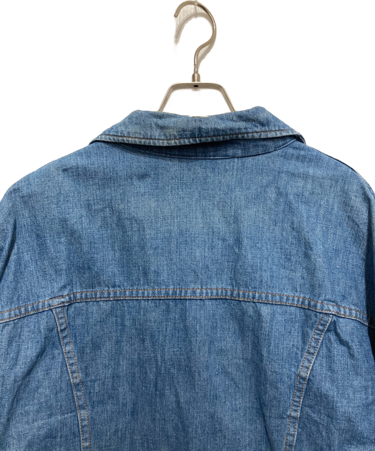 中古・古着通販】LEE (リー) デニムシャツ ブルー サイズ:XL｜ブランド
