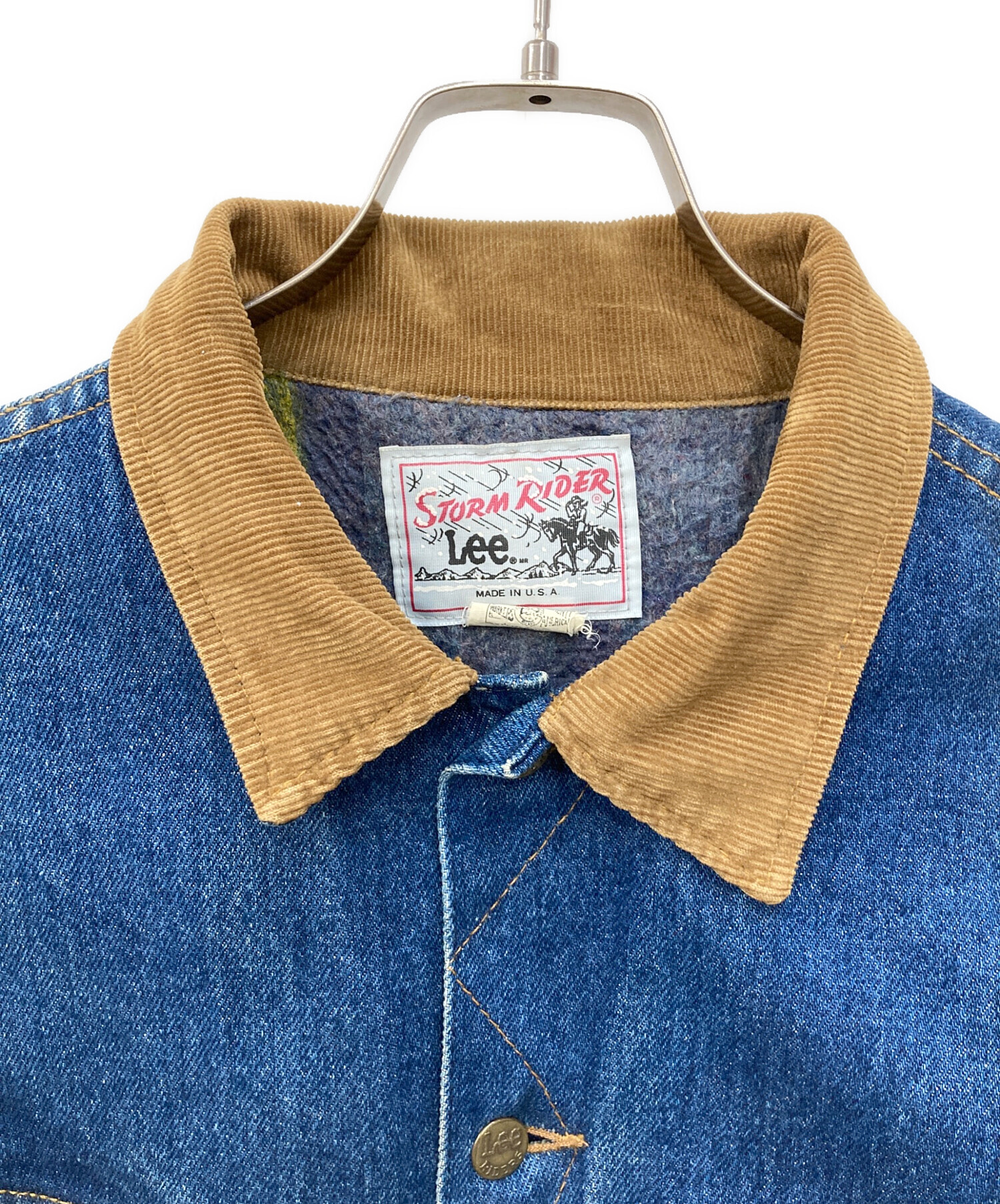中古・古着通販】LEE (リー) 101LJ ストームライダー Gジャン ブルー 