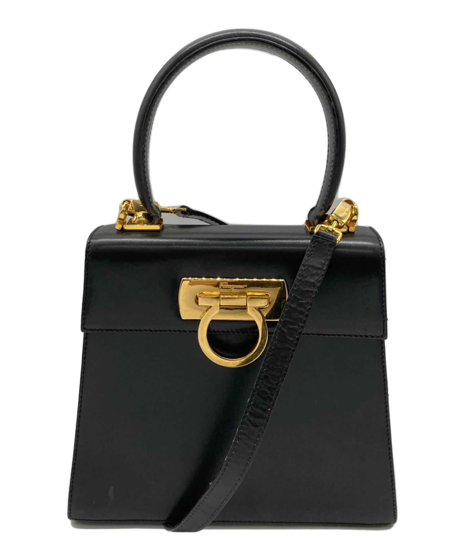 サルヴァトーレフェラガモ BX-212193 ハンドバッグ ブラック Salvatore