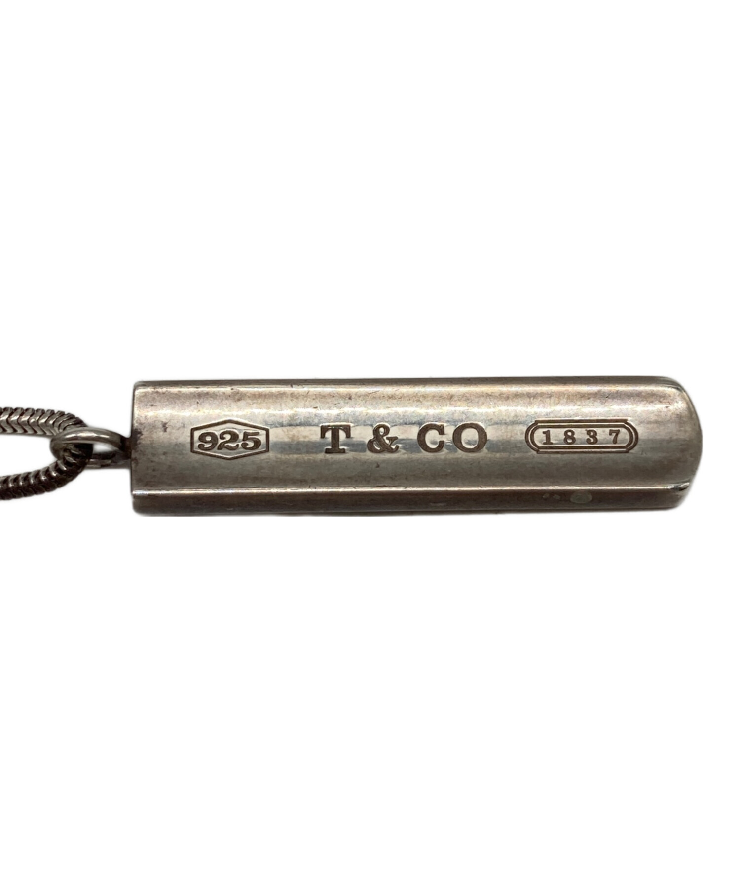 中古・古着通販】TIFFANY & Co. (ティファニー) 1837バープレート 
