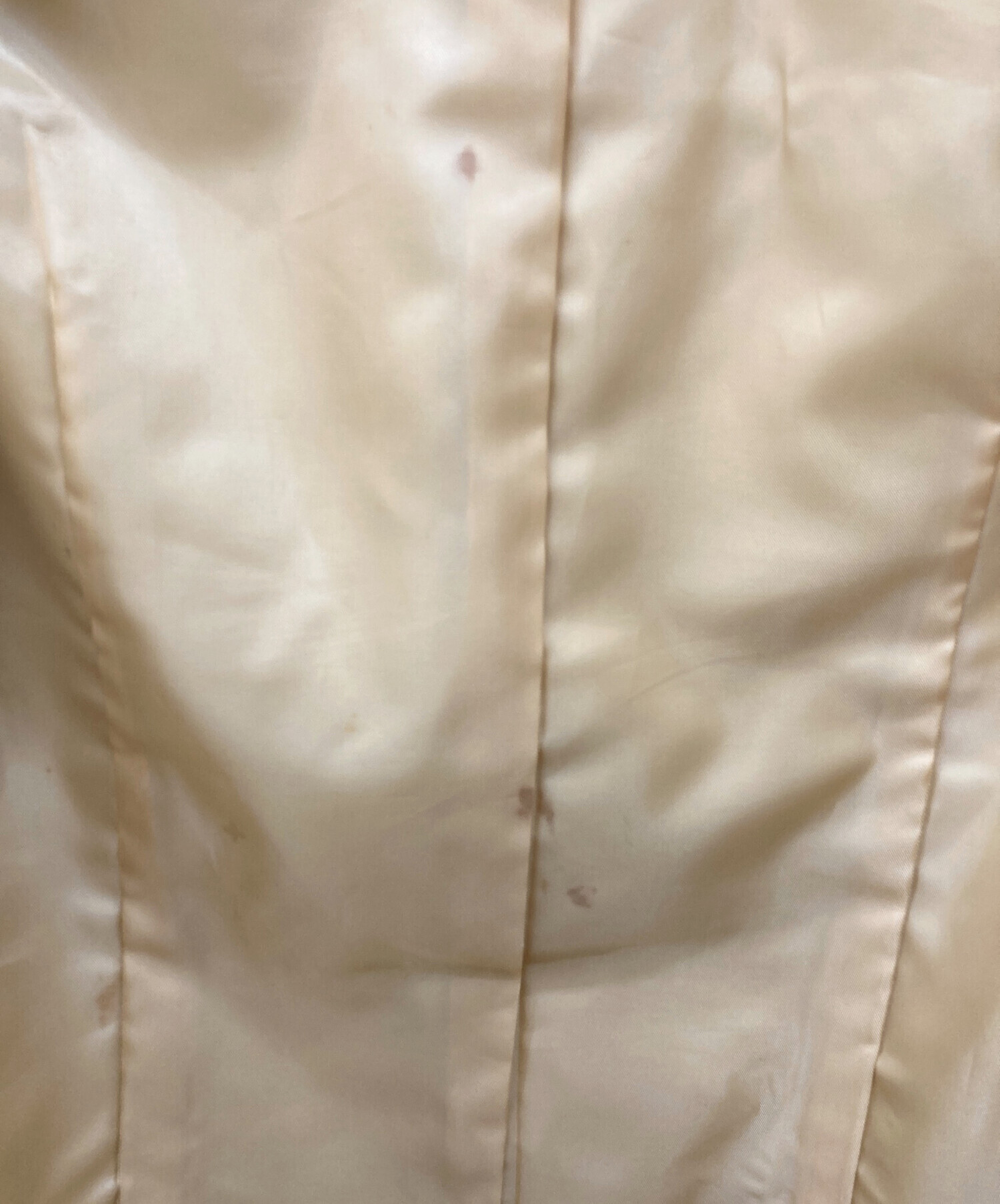 中古・古着通販】BALMAIN (バルマン) ラムレザージャケット ベージュ